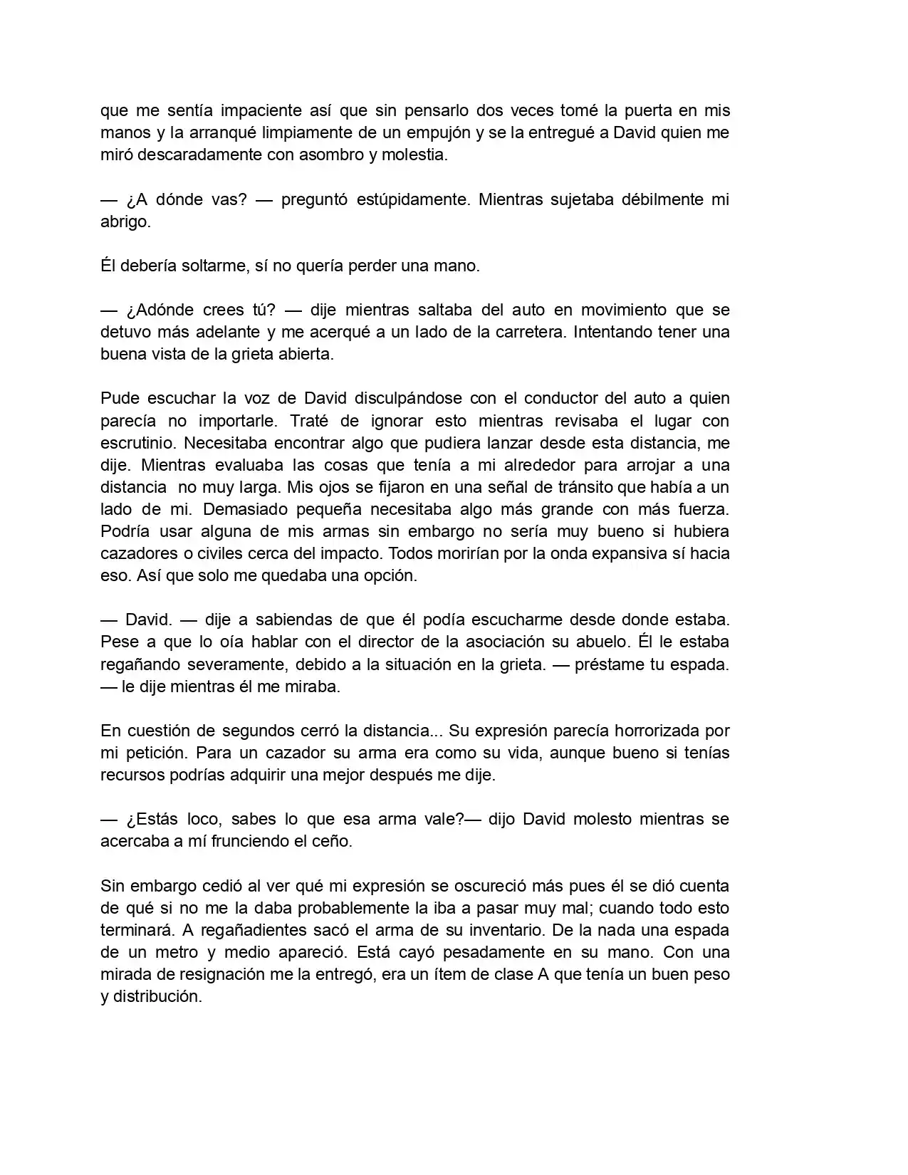 Iteración: Un Mundo Sin Propósito (Novela) - Capítulo 1 - Página 10 - LectorTMOo