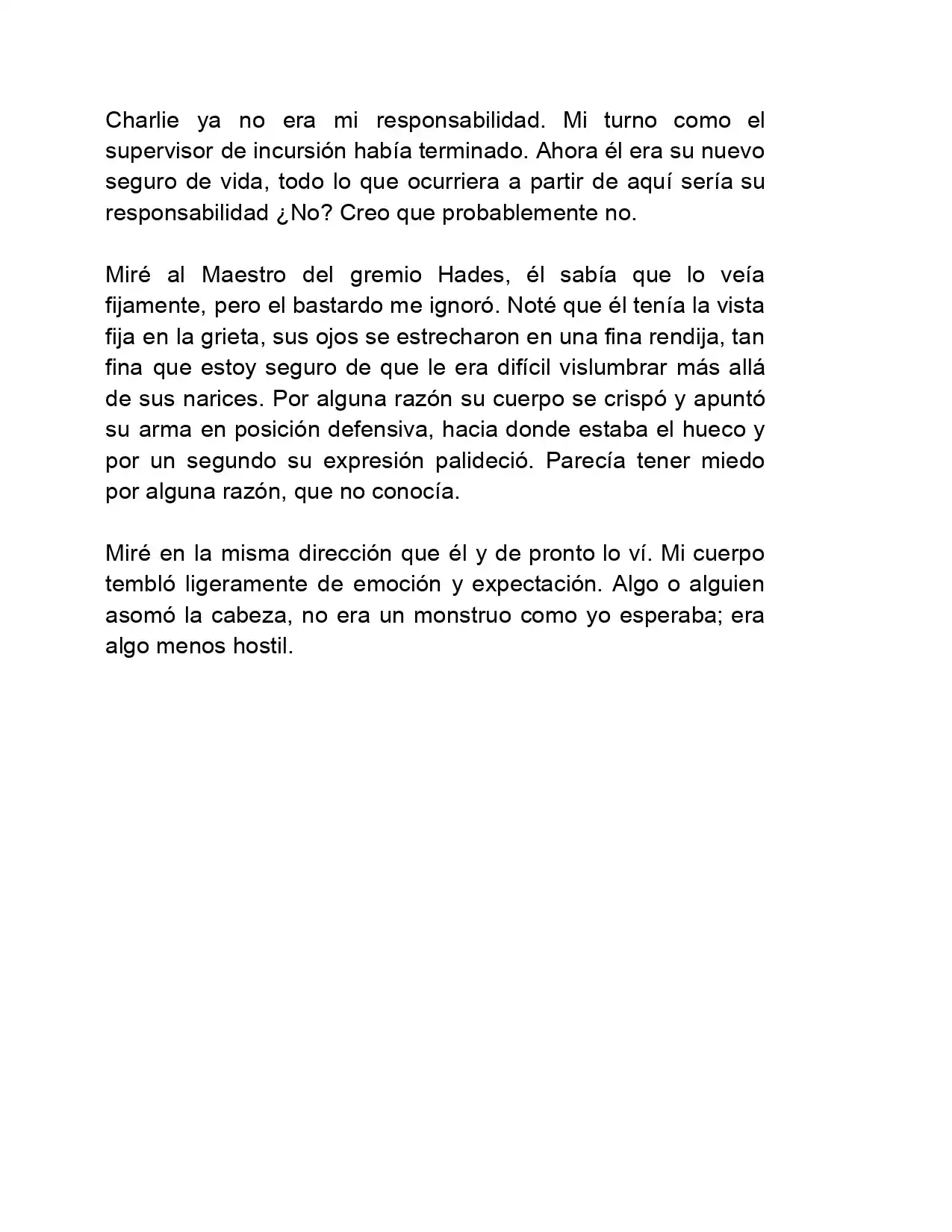 Iteración: Un Mundo Sin Propósito (Novela) - Capítulo 3 - Página 10 - LectorTMOo