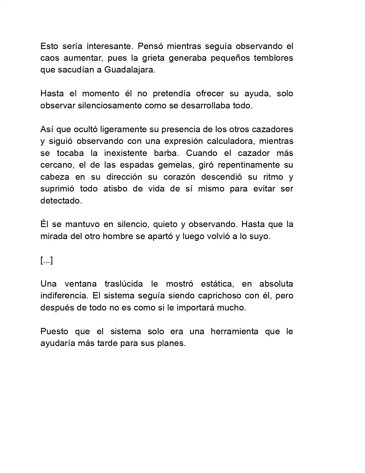 Iteración: Un Mundo Sin Propósito (Novela) - Capítulo 4.50 - Página 4 - LectorTMOo