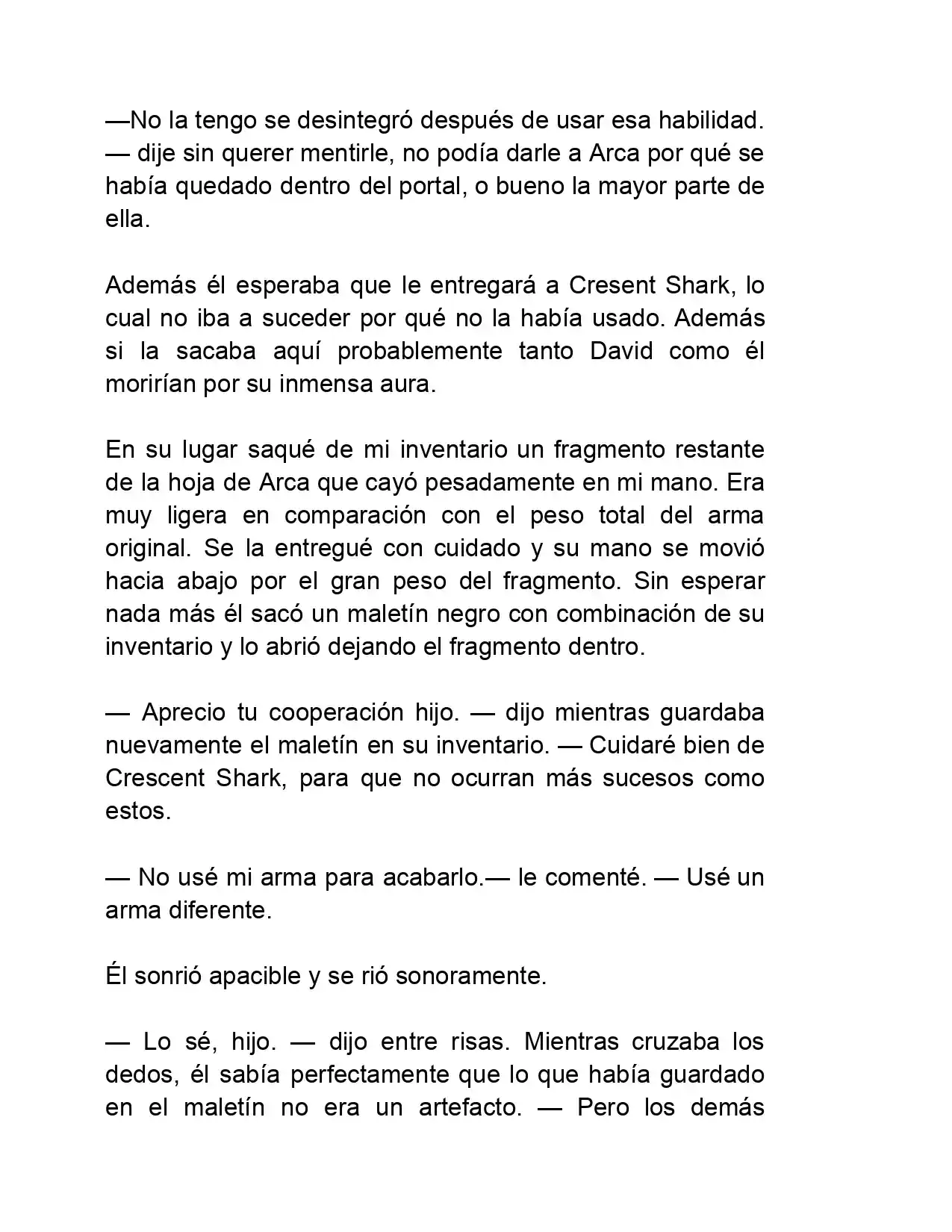 Iteración: Un Mundo Sin Propósito (Novela) - Capítulo 5 - Página 9 - LectorTMOo