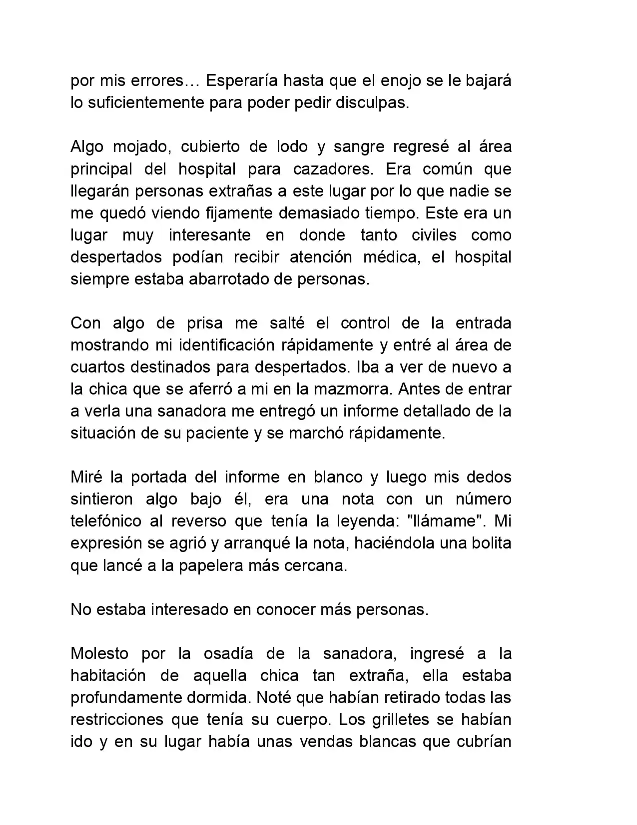 Iteración: Un Mundo Sin Propósito (Novela) - Capítulo 5 - Página 12 - LectorTMOo