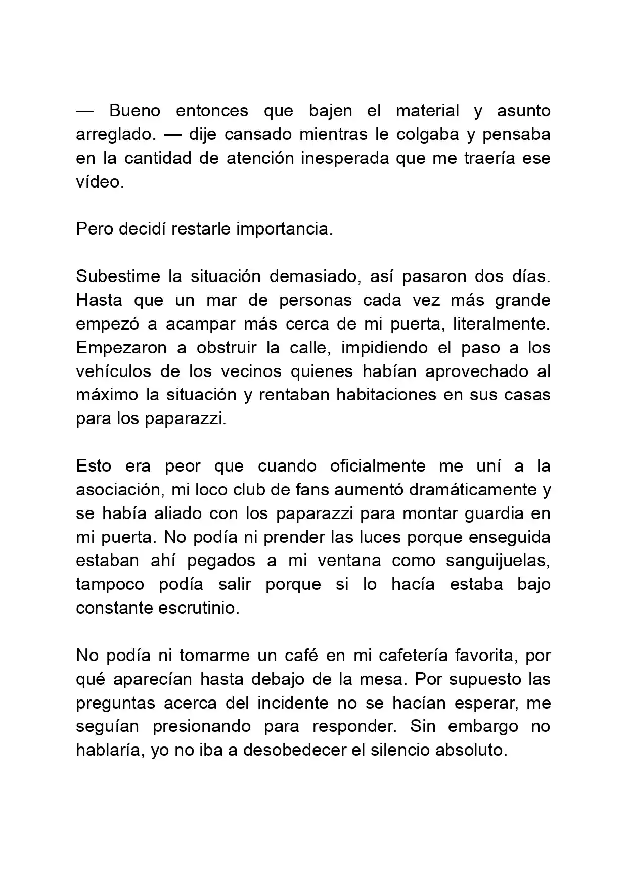 Iteración: Un Mundo Sin Propósito (Novela) - Capítulo 6 - Página 5 - LectorTMOo