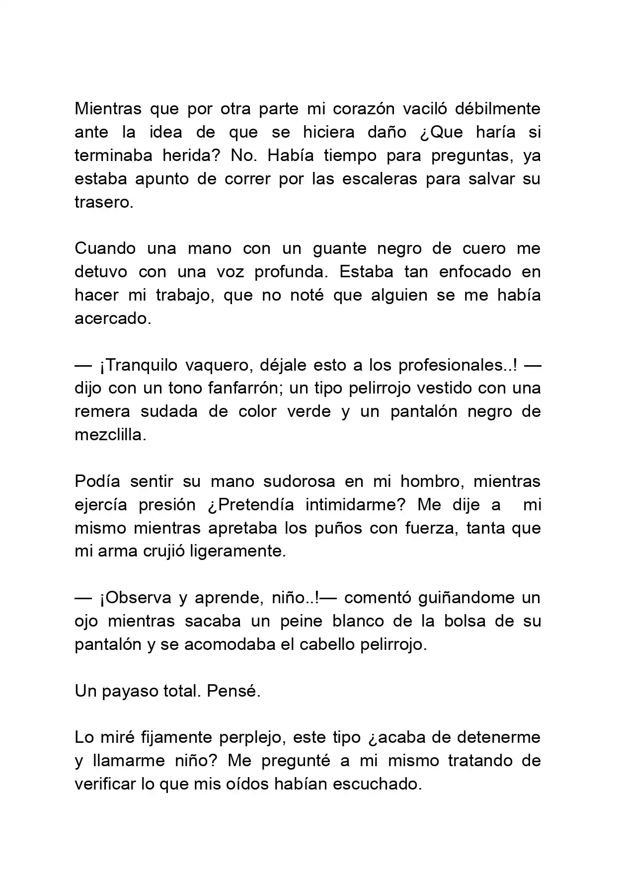 Iteración: Un Mundo Sin Propósito (Novela) - Capítulo 6 - Página 15 - LectorTMOo