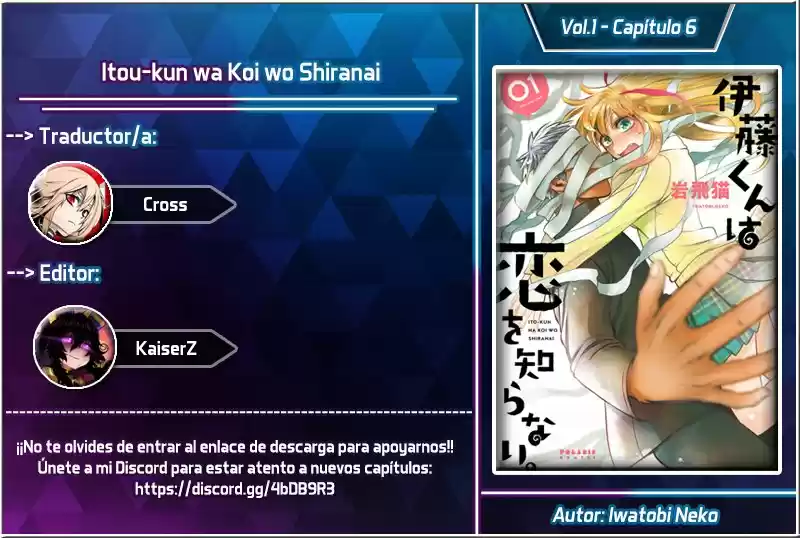 Itou-kun Wa Koi Wo Shiranai - Capítulo 6 - Página 1 - LectorTMOo