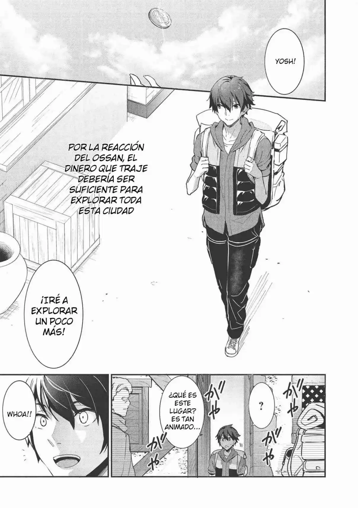 Itsudemo Jitaku Ni Kaereru Ore Wa, Isekai De Gyoushounin O Hajimemashita - Capítulo 1 - Página 24 - LectorTMOo