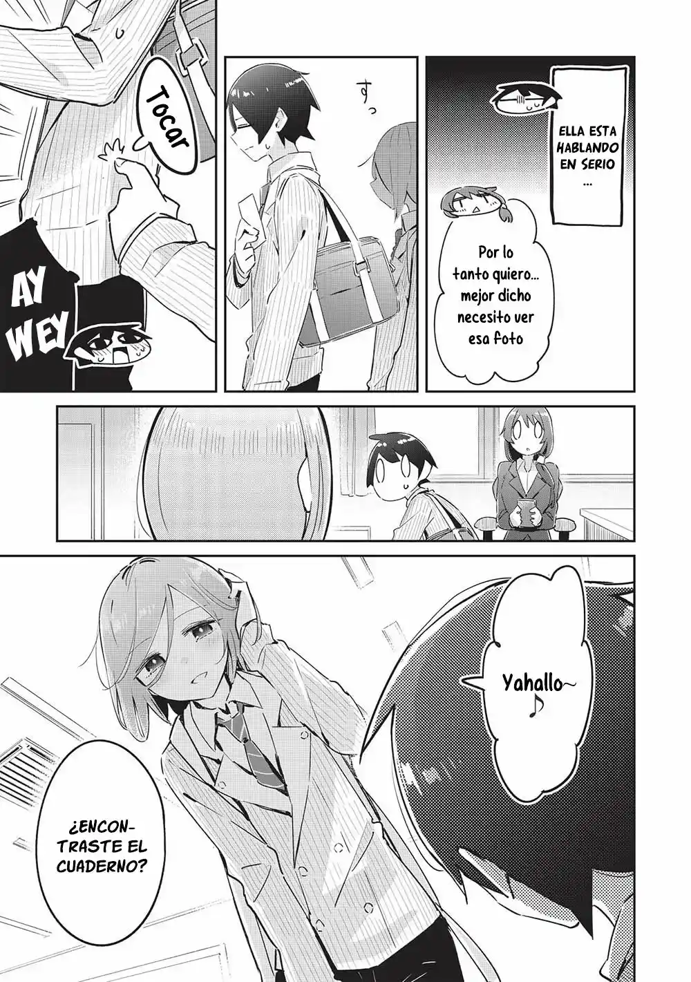 Ittsumo Shio Taiou Na Osananajimi Da Kedo, Ore Ni Kataomoi Shiteiru No Ga Bare Bare De Kawaii - Capítulo 15 - Página 8 - LectorTMOo