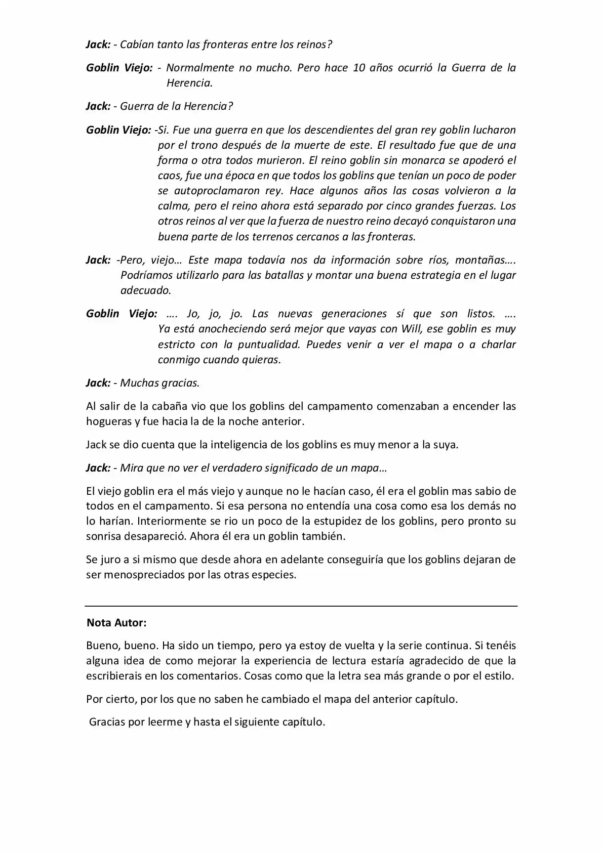 Jack Adventure (Novela) - Capítulo 6 - Página 4 - LectorTMOo