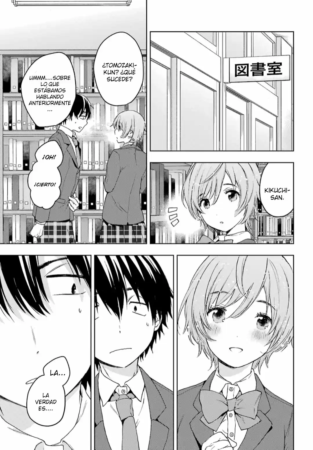 Jaku-chara Tomozaki-kun - Capítulo 10 - Página 5 - LectorTMOo