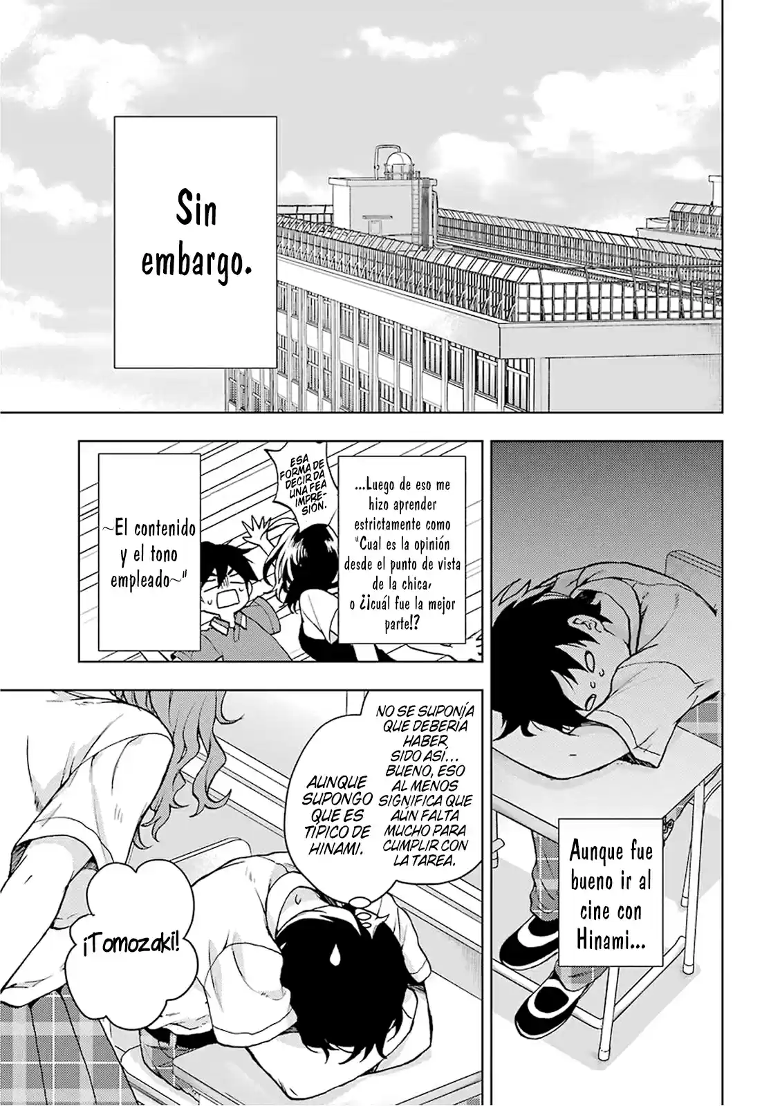 Jaku-chara Tomozaki-kun - Capítulo 12 - Página 9 - LectorTMOo