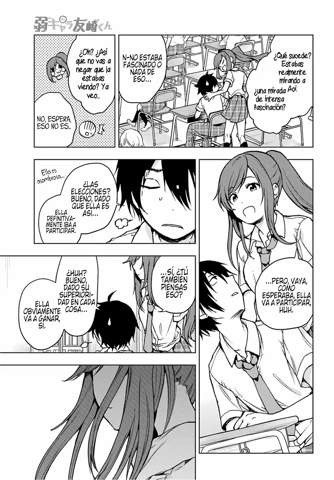 Jaku-chara Tomozaki-kun - Capítulo 13 - Página 4 - LectorTMOo