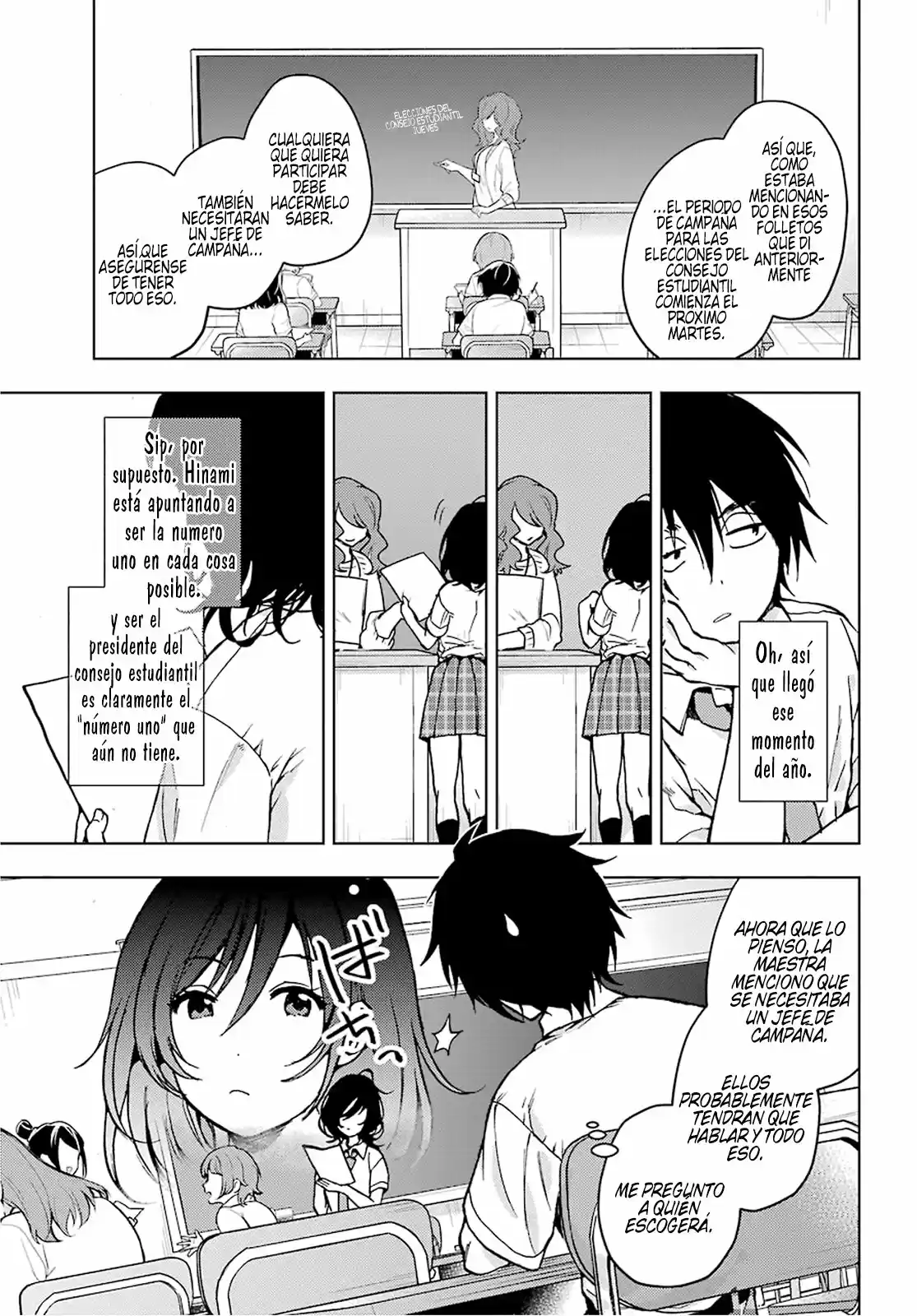 Jaku-chara Tomozaki-kun - Capítulo 13 - Página 9 - LectorTMOo