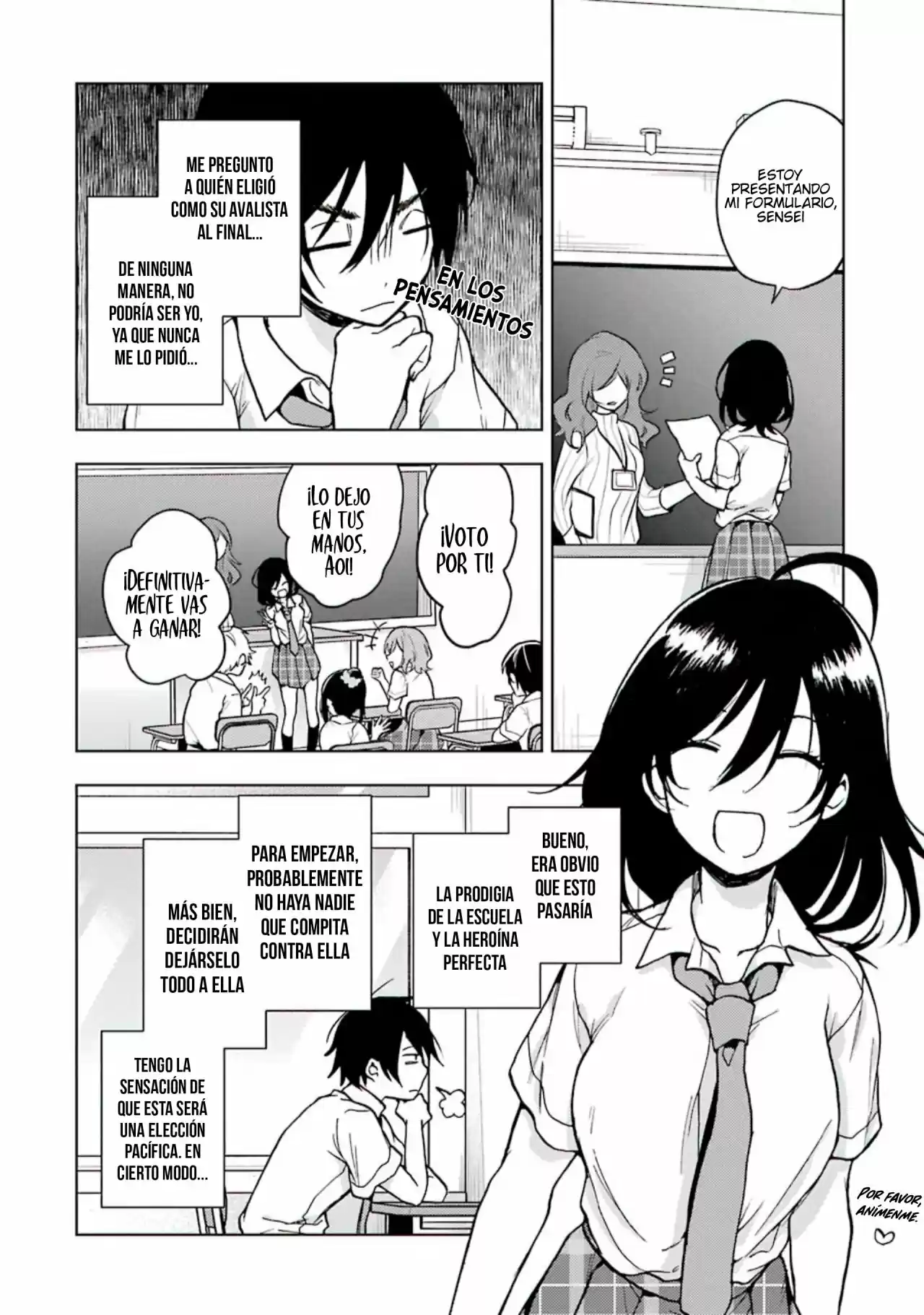 Jaku-chara Tomozaki-kun - Capítulo 14 - Página 34 - LectorTMOo