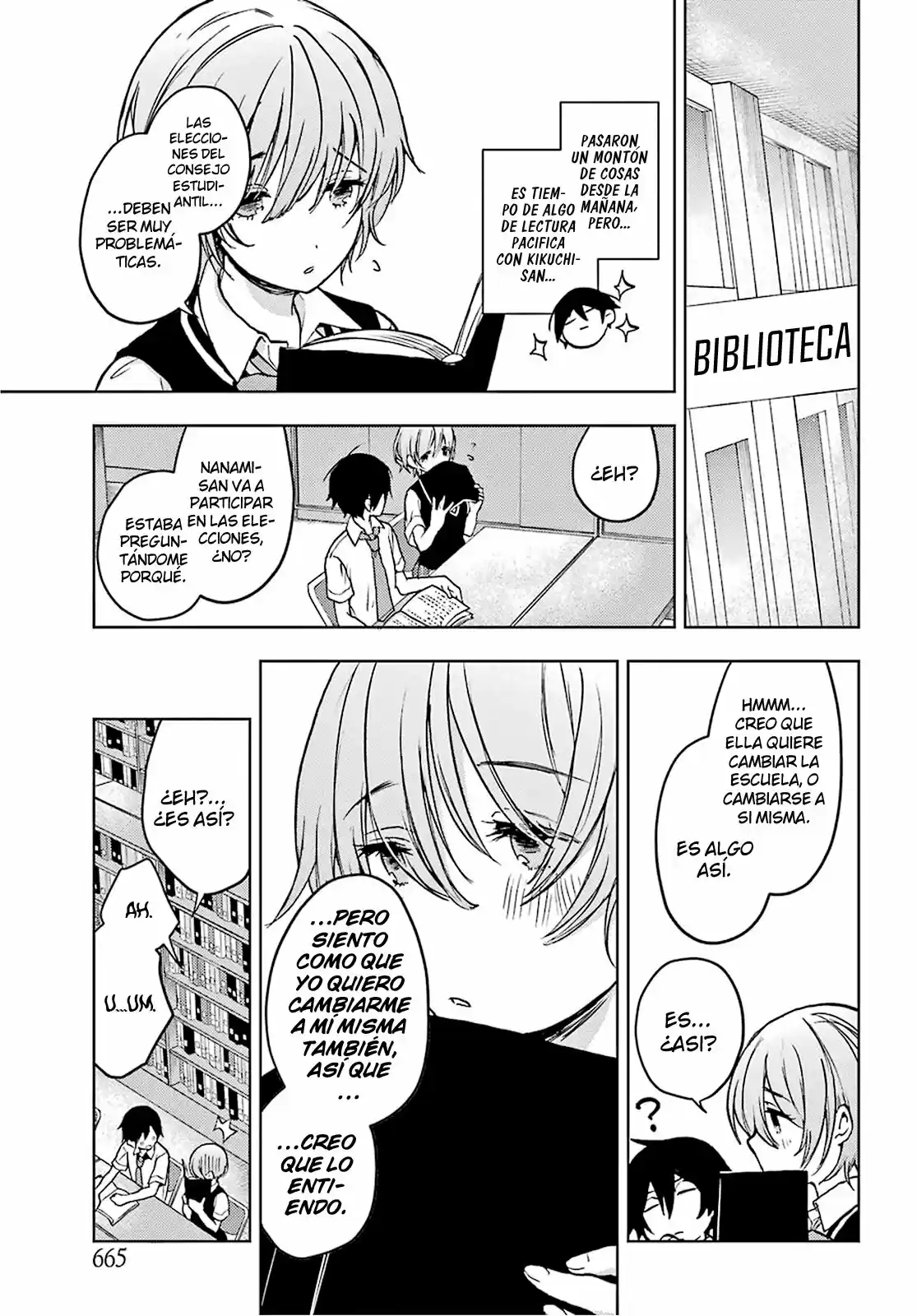 Jaku-chara Tomozaki-kun - Capítulo 15 - Página 3 - LectorTMOo