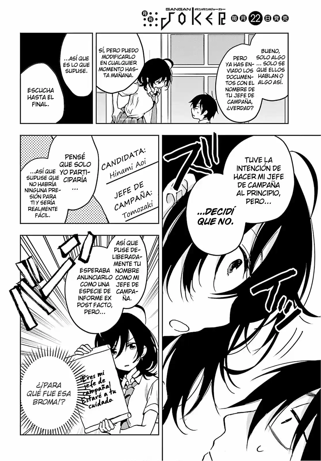 Jaku-chara Tomozaki-kun - Capítulo 15 - Página 7 - LectorTMOo