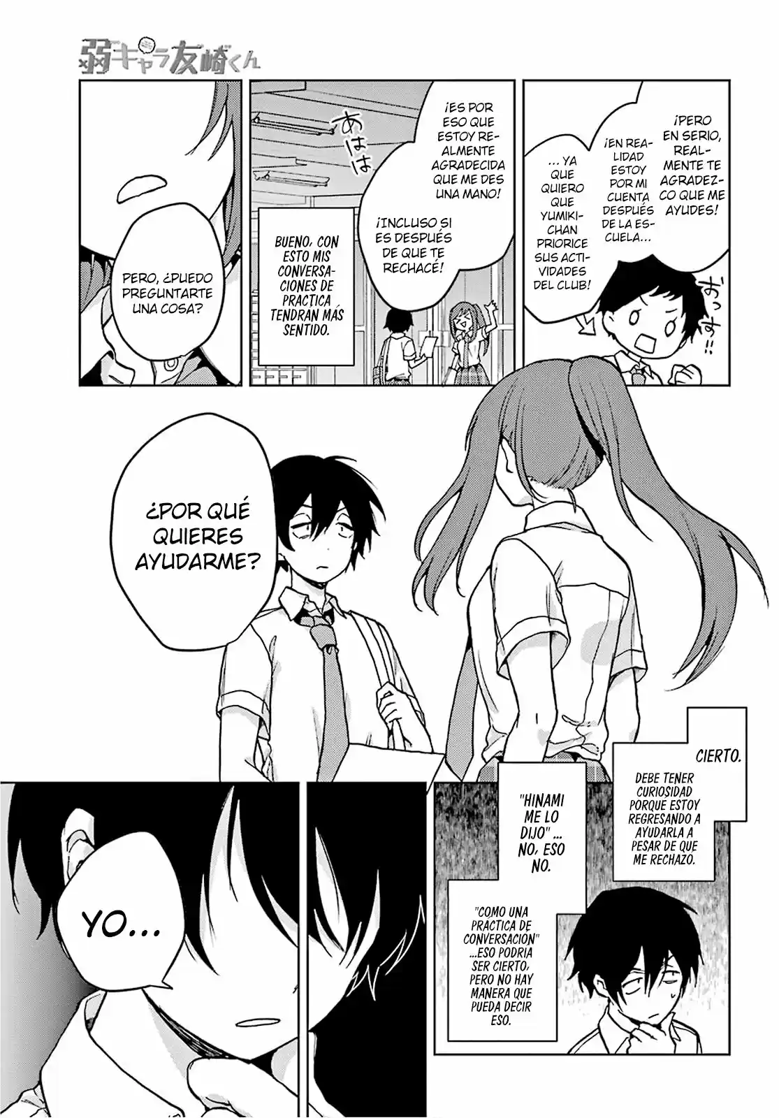 Jaku-chara Tomozaki-kun - Capítulo 15 - Página 36 - LectorTMOo
