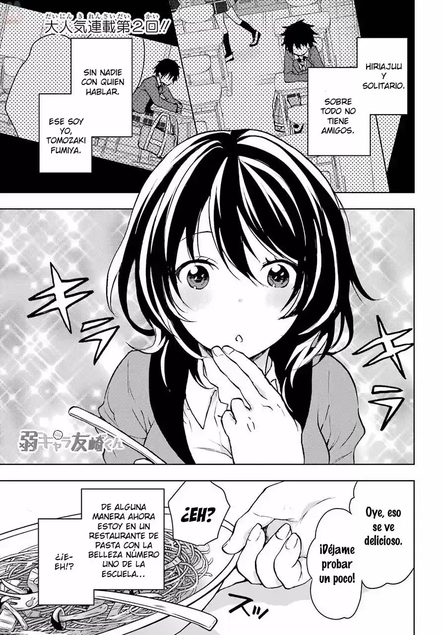 Jaku-chara Tomozaki-kun - Capítulo 2 - Página 2 - LectorTMOo