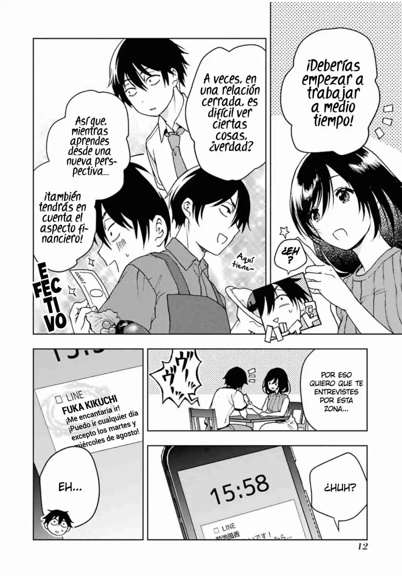 Jaku-chara Tomozaki-kun - Capítulo 22 - Página 15 - LectorTMOo