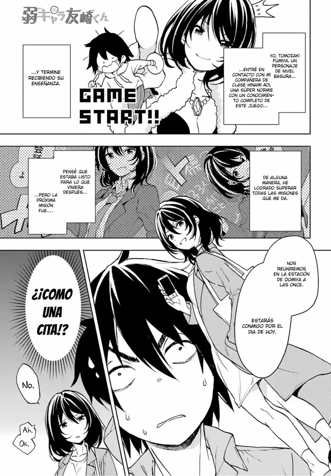 Jaku-chara Tomozaki-kun - Capítulo 5 - Página 1 - LectorTMOo