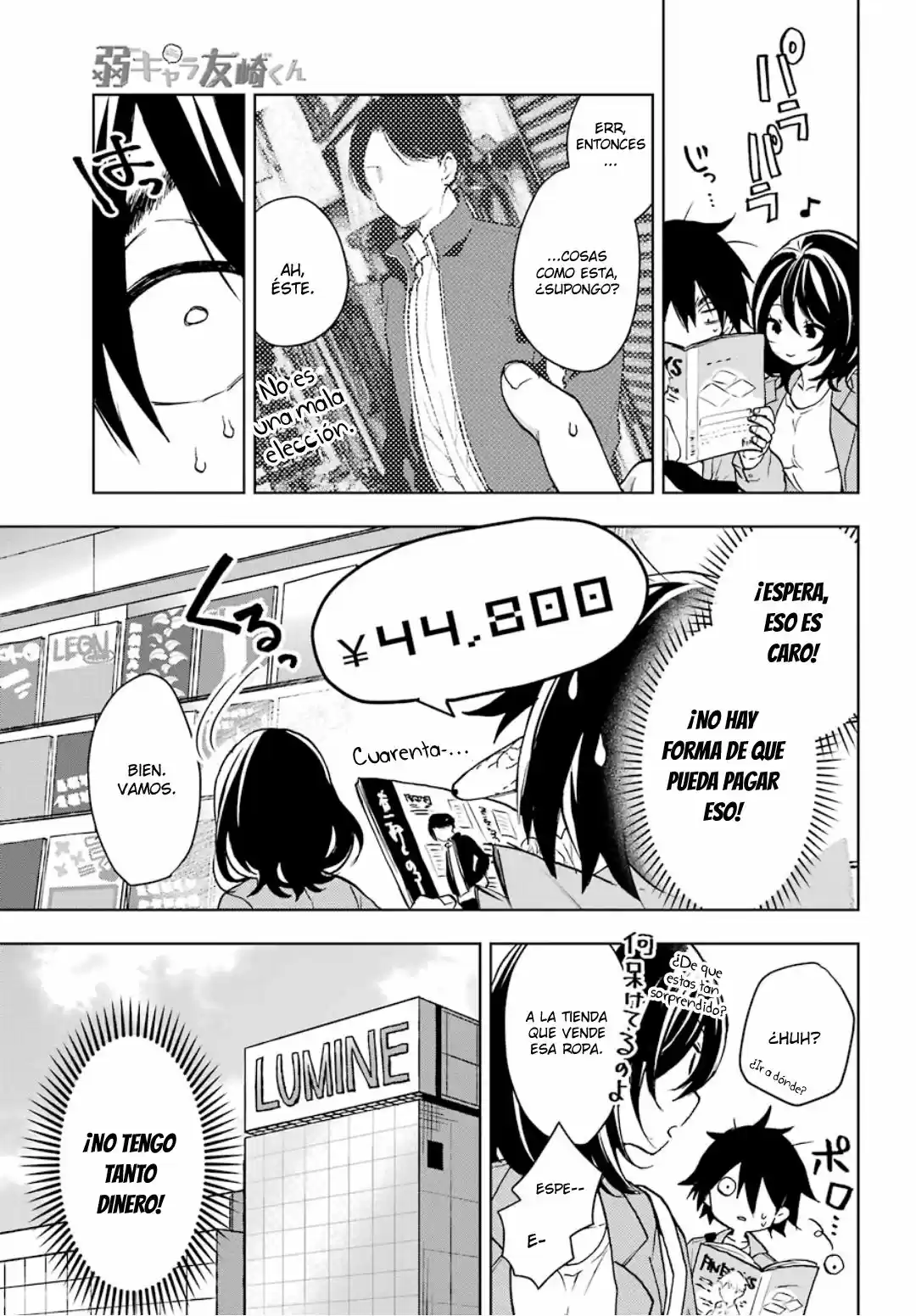 Jaku-chara Tomozaki-kun - Capítulo 5 - Página 3 - LectorTMOo