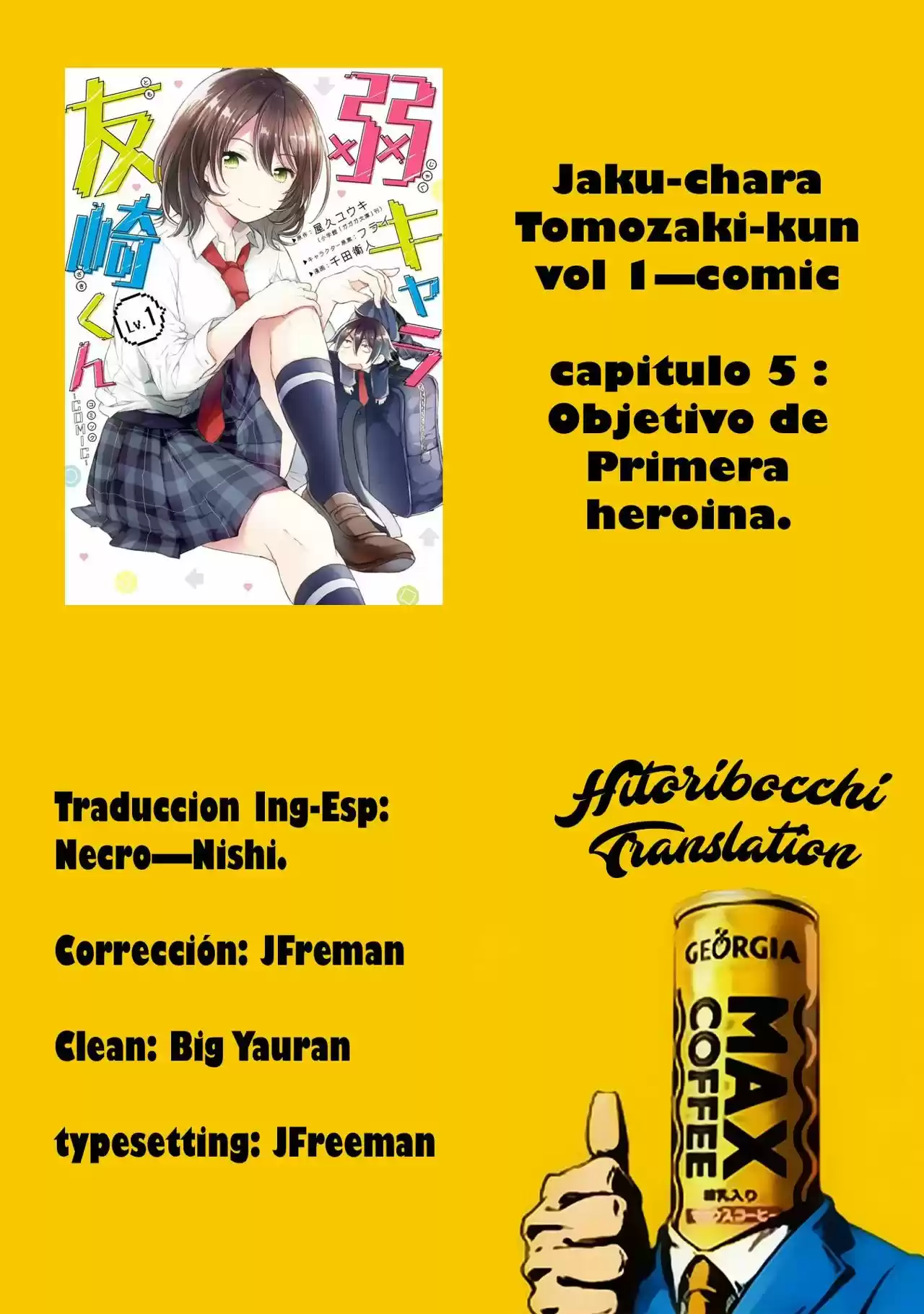 Jaku-chara Tomozaki-kun - Capítulo 5 - Página 19 - LectorTMOo