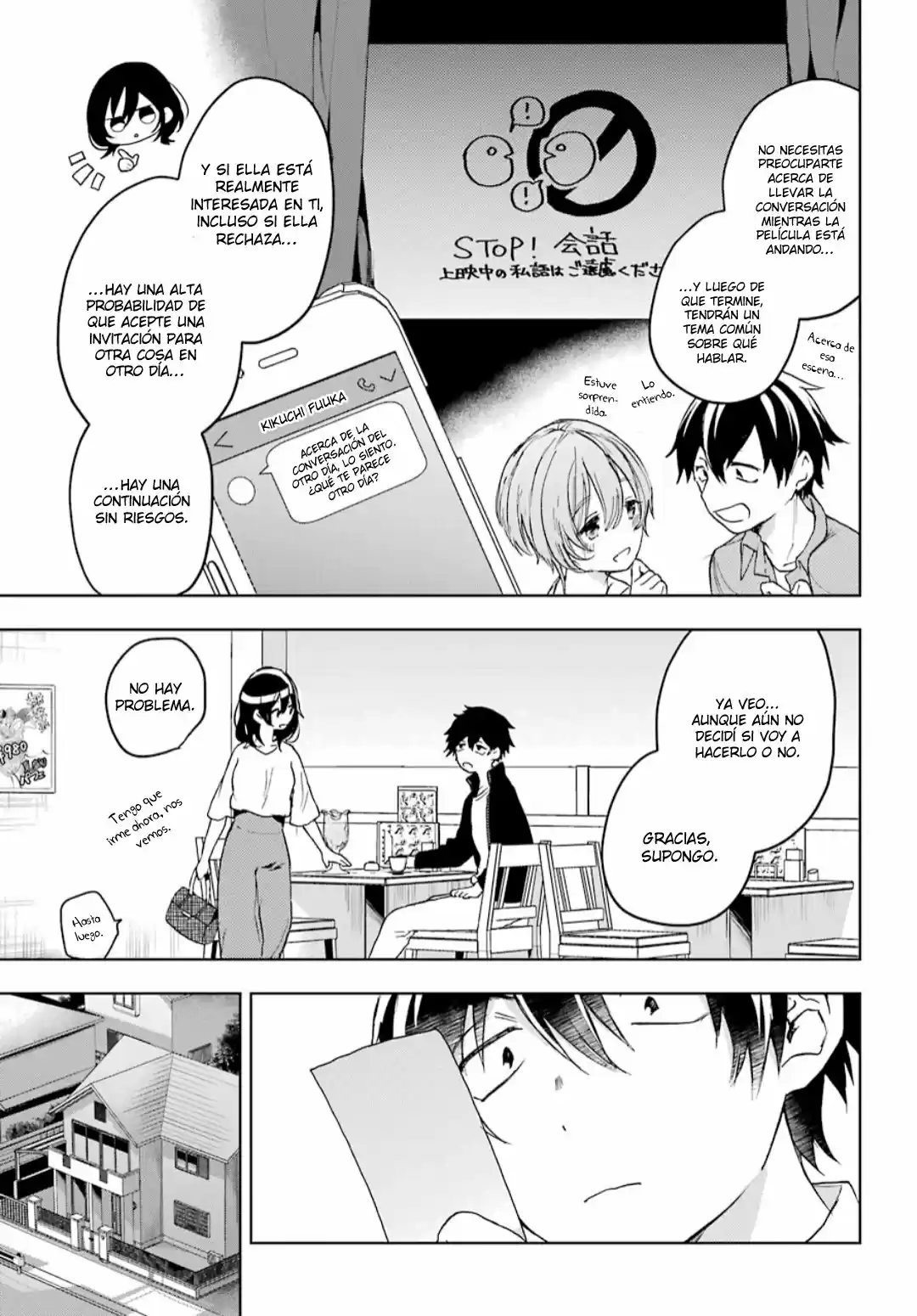 Jaku-chara Tomozaki-kun - Capítulo 9 - Página 38 - LectorTMOo