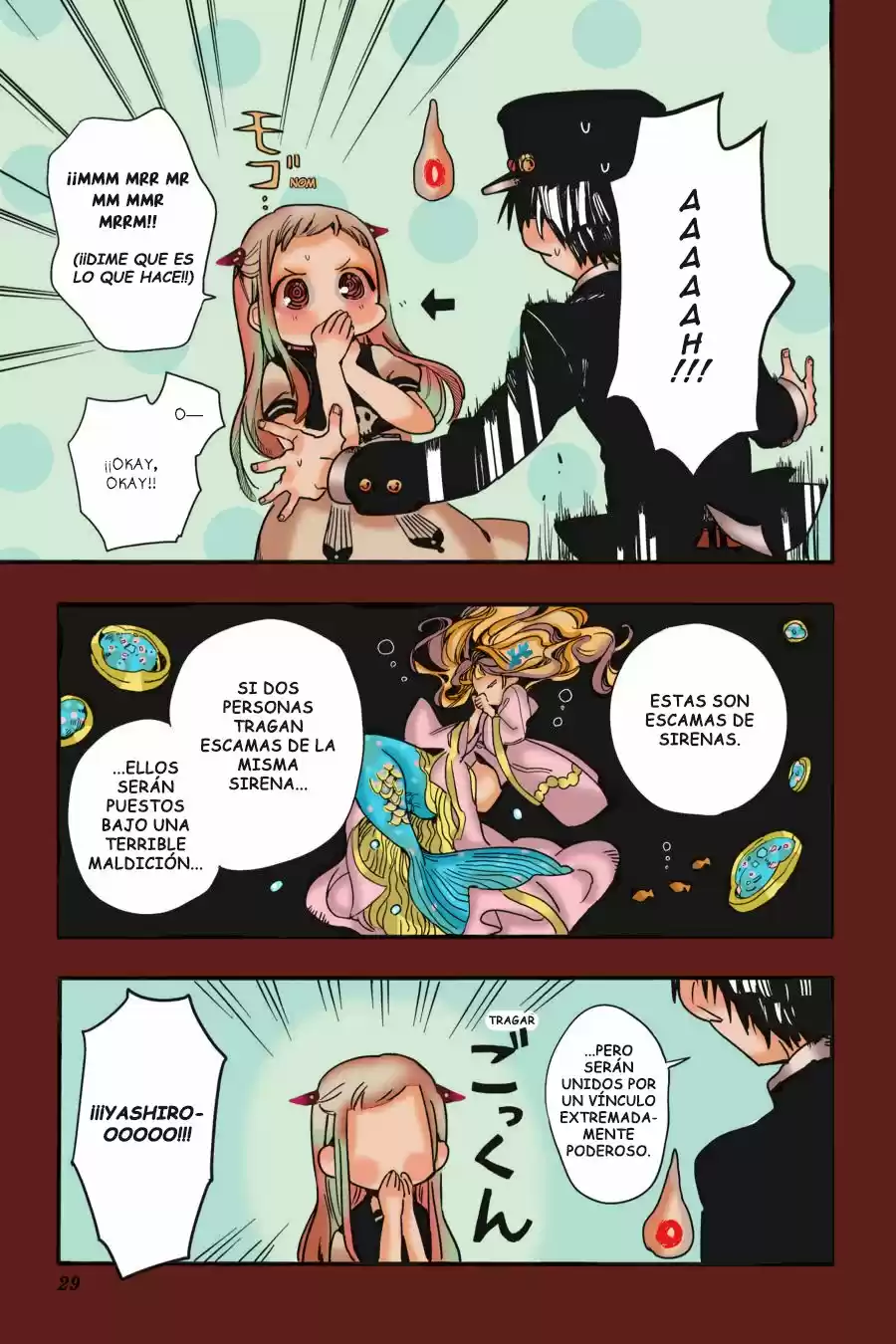 Jibaku Shounen Hanako-kun - Capítulo 1.50 - Página 32 - LectorTMOo