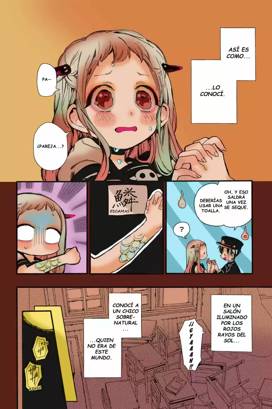 Jibaku Shounen Hanako-kun - Capítulo 1.50 - Página 56 - LectorTMOo