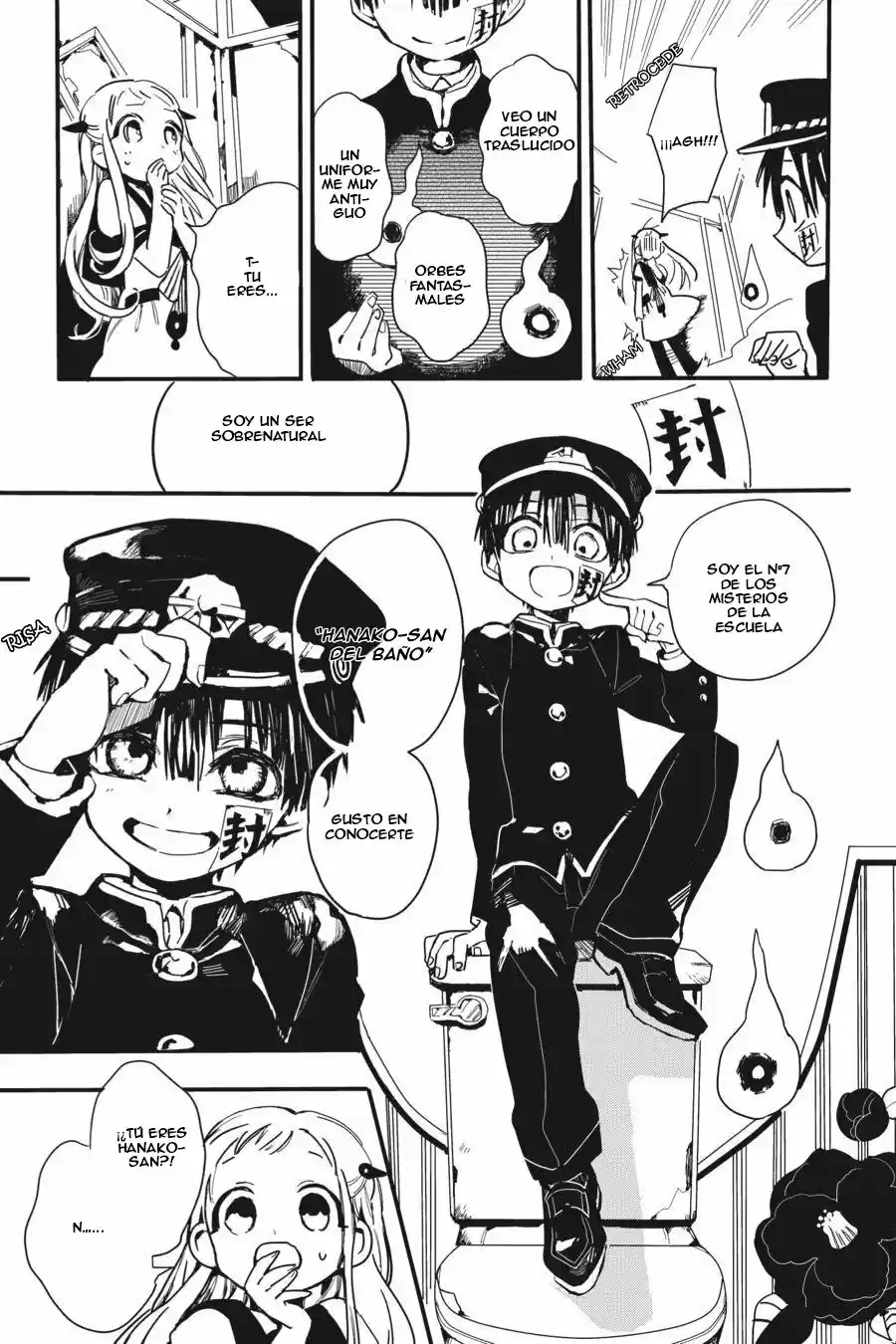Jibaku Shounen Hanako-kun - Capítulo 1 - Página 11 - LectorTMOo