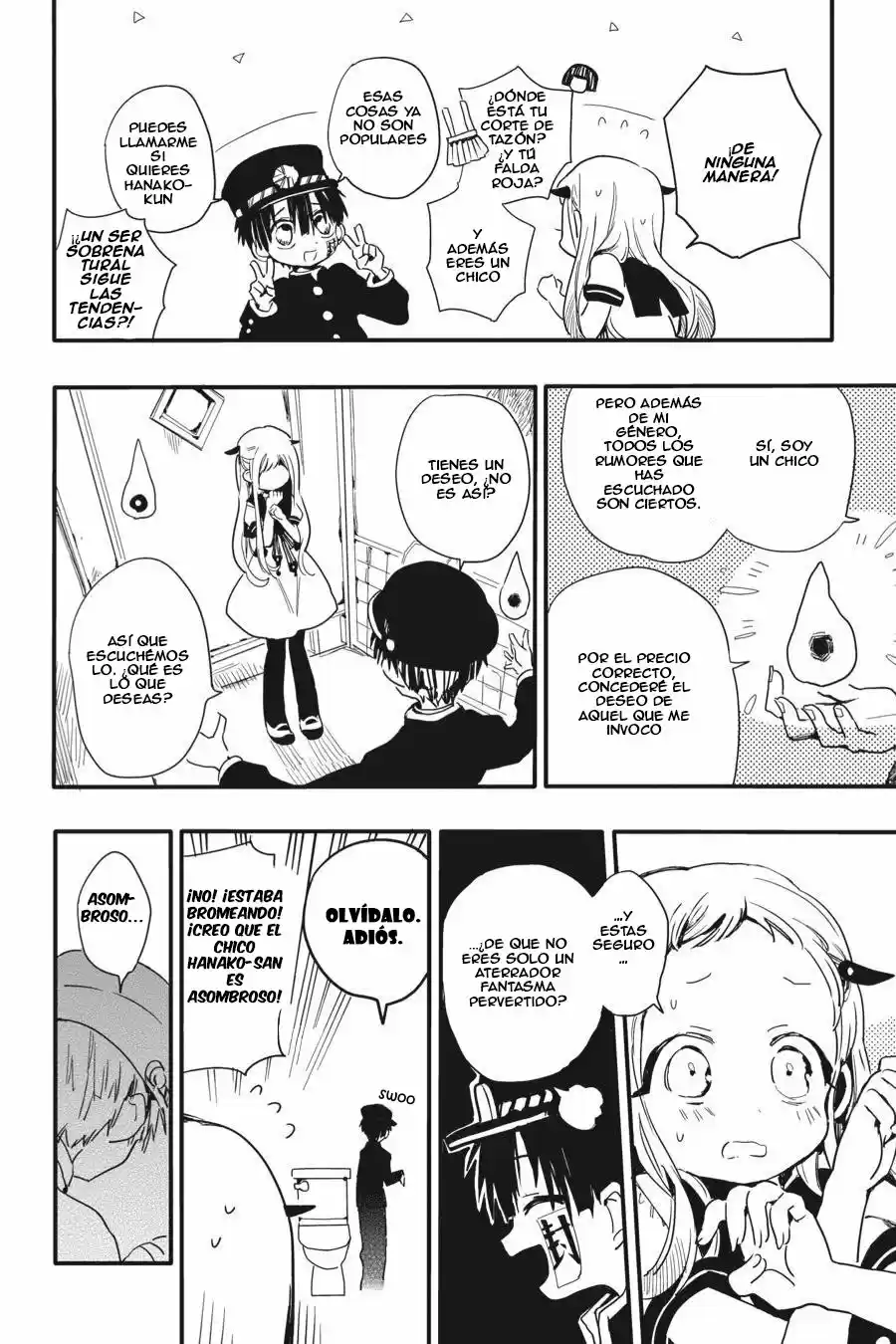 Jibaku Shounen Hanako-kun - Capítulo 1 - Página 12 - LectorTMOo