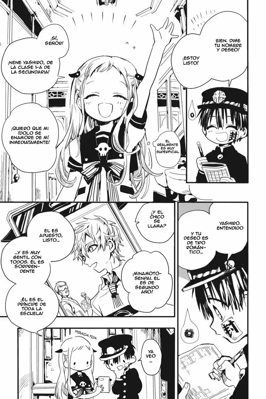 Jibaku Shounen Hanako-kun - Capítulo 1 - Página 13 - LectorTMOo