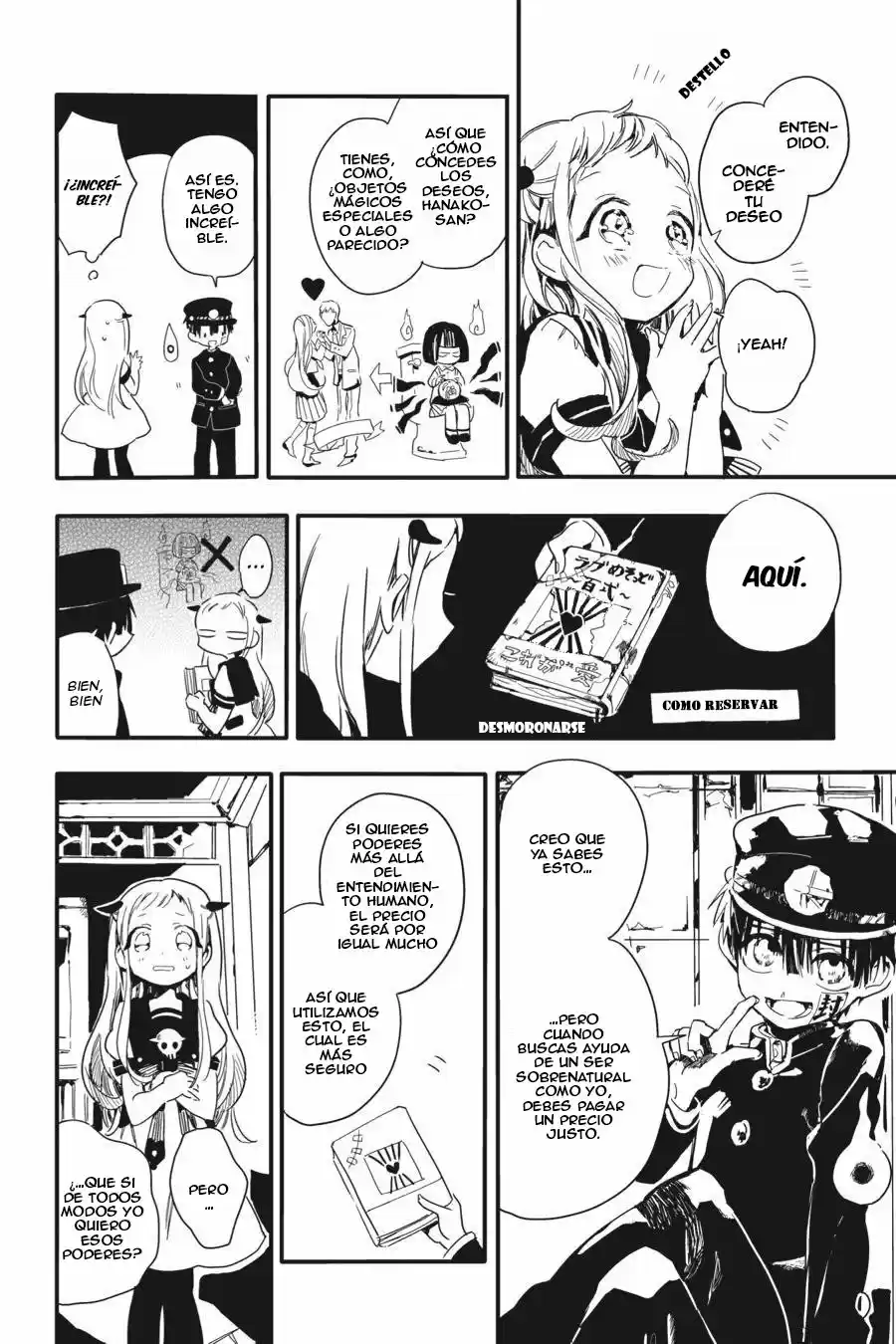 Jibaku Shounen Hanako-kun - Capítulo 1 - Página 14 - LectorTMOo
