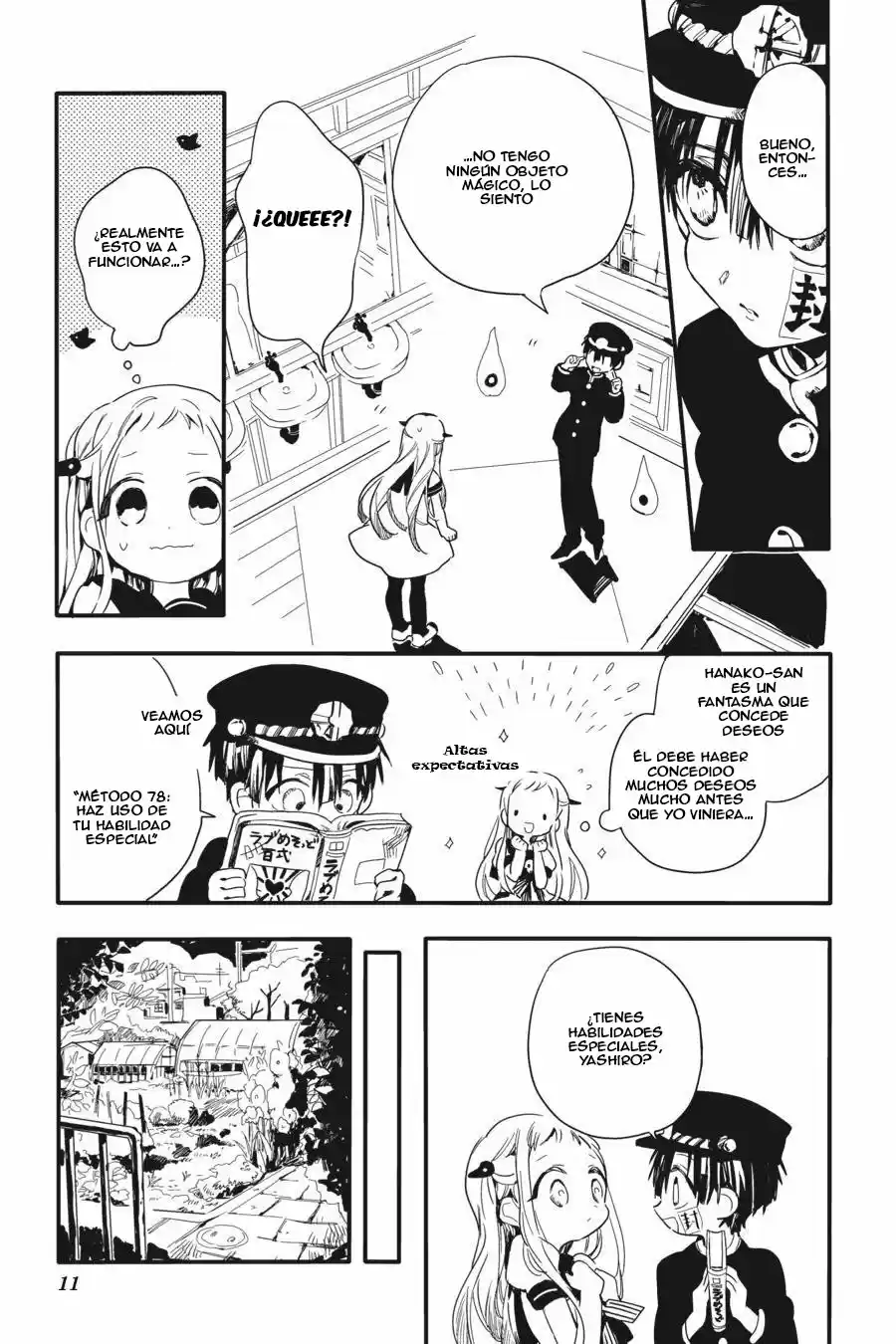Jibaku Shounen Hanako-kun - Capítulo 1 - Página 15 - LectorTMOo