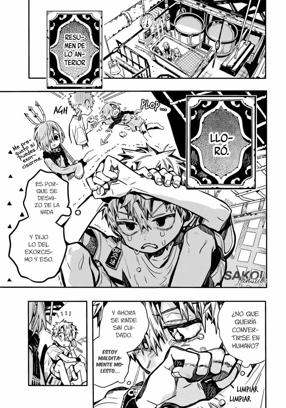 Jibaku Shounen Hanako-kun - Capítulo 100 - Página 6 - LectorTMOo