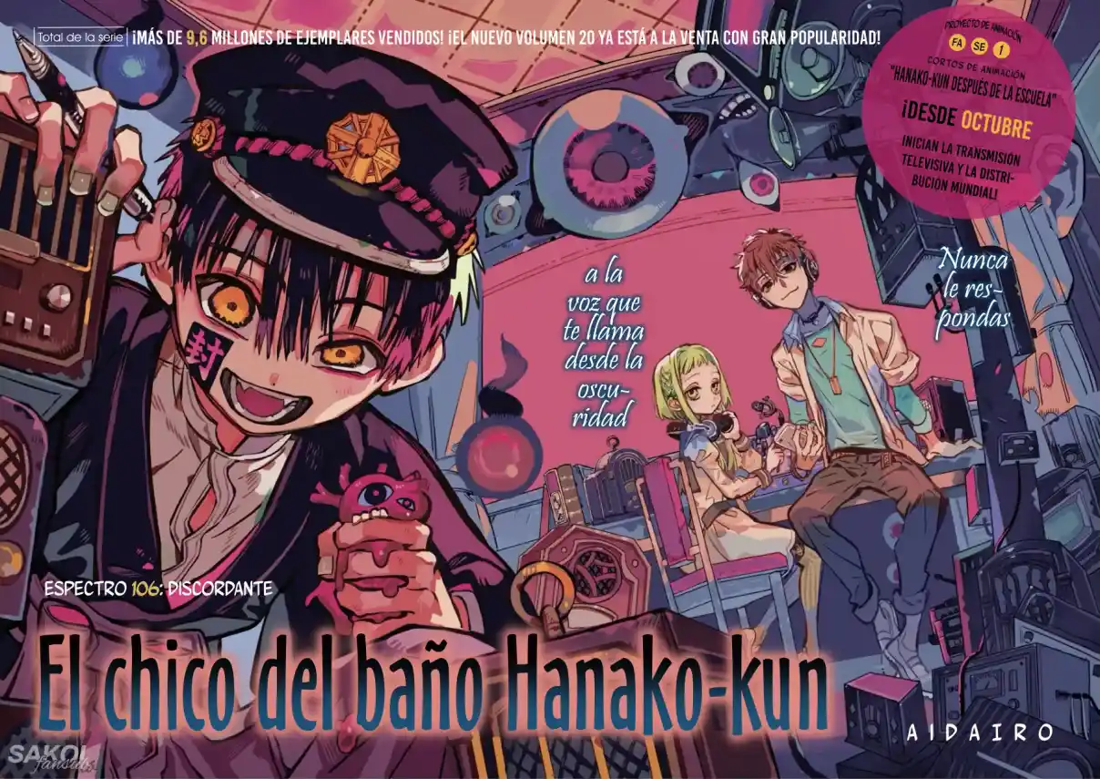 Jibaku Shounen Hanako-kun - Capítulo 106 - Página 4 - LectorTMOo