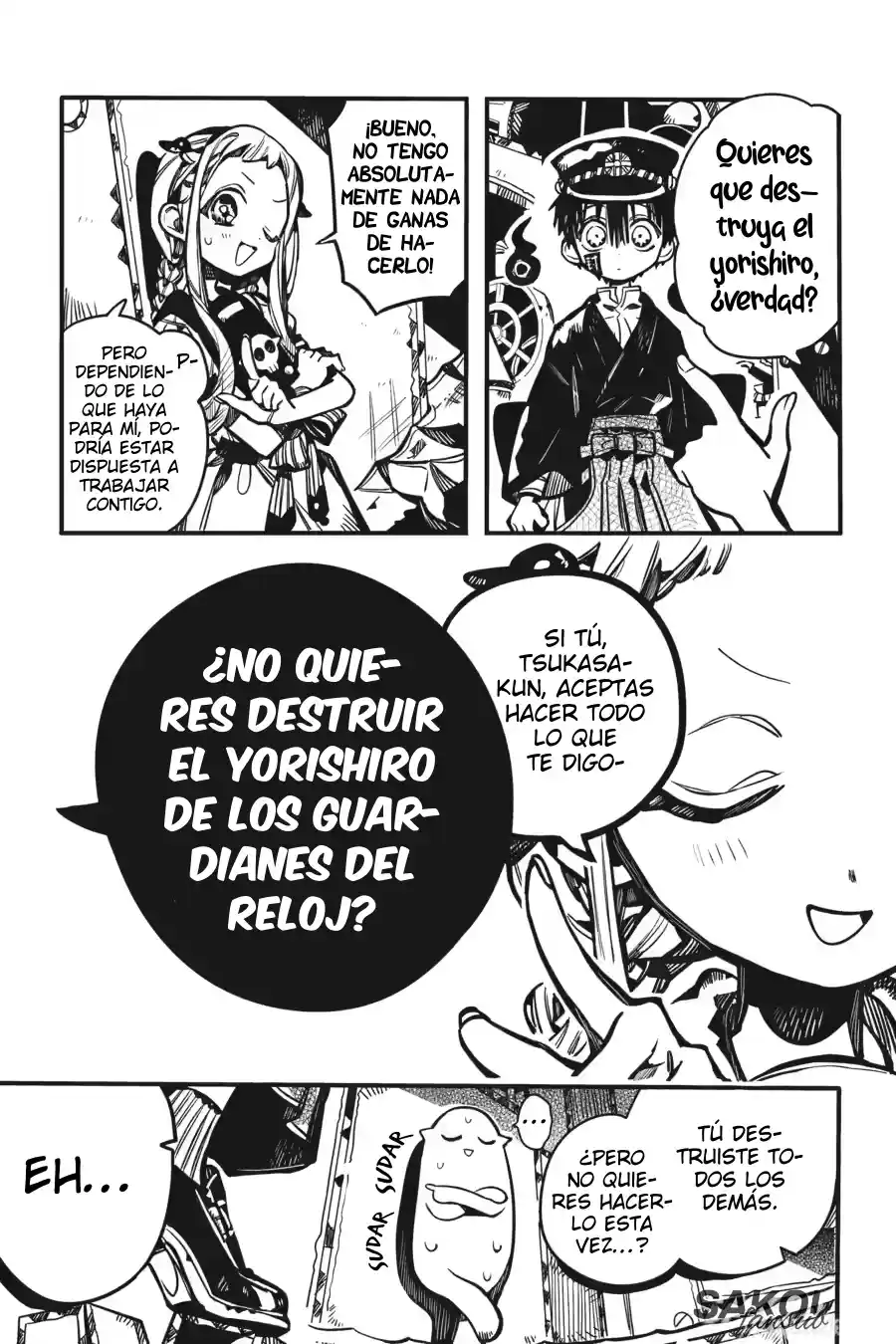 Jibaku Shounen Hanako-kun - Capítulo 106 - Página 17 - LectorTMOo