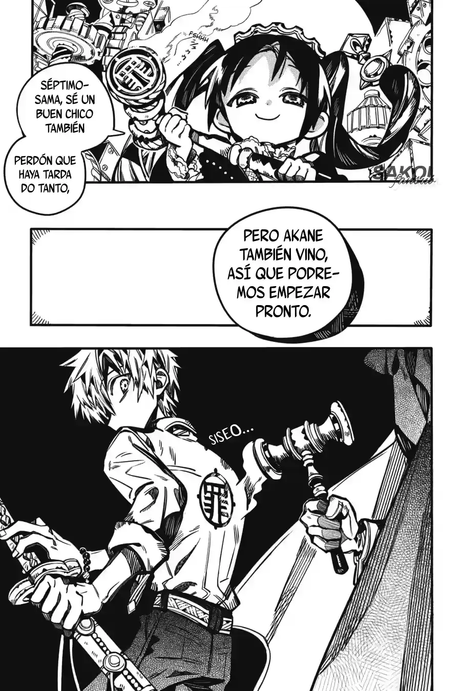 Jibaku Shounen Hanako-kun - Capítulo 108 - Página 17 - LectorTMOo