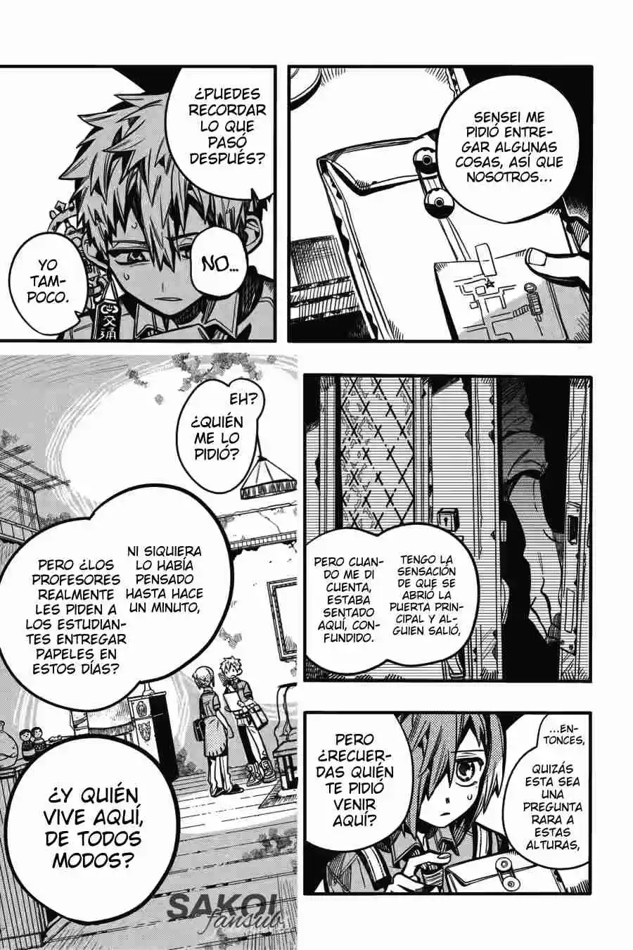 Jibaku Shounen Hanako-kun - Capítulo 118 - Página 9 - LectorTMOo