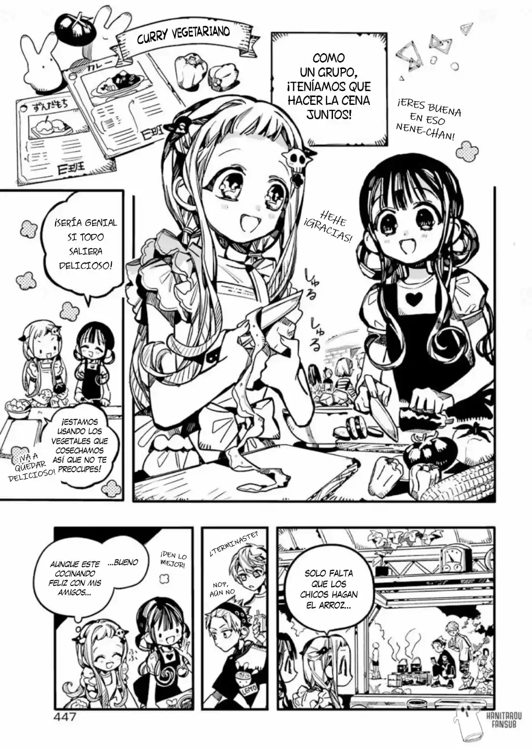 Jibaku Shounen Hanako-kun - Capítulo 60 - Página 12 - LectorTMOo
