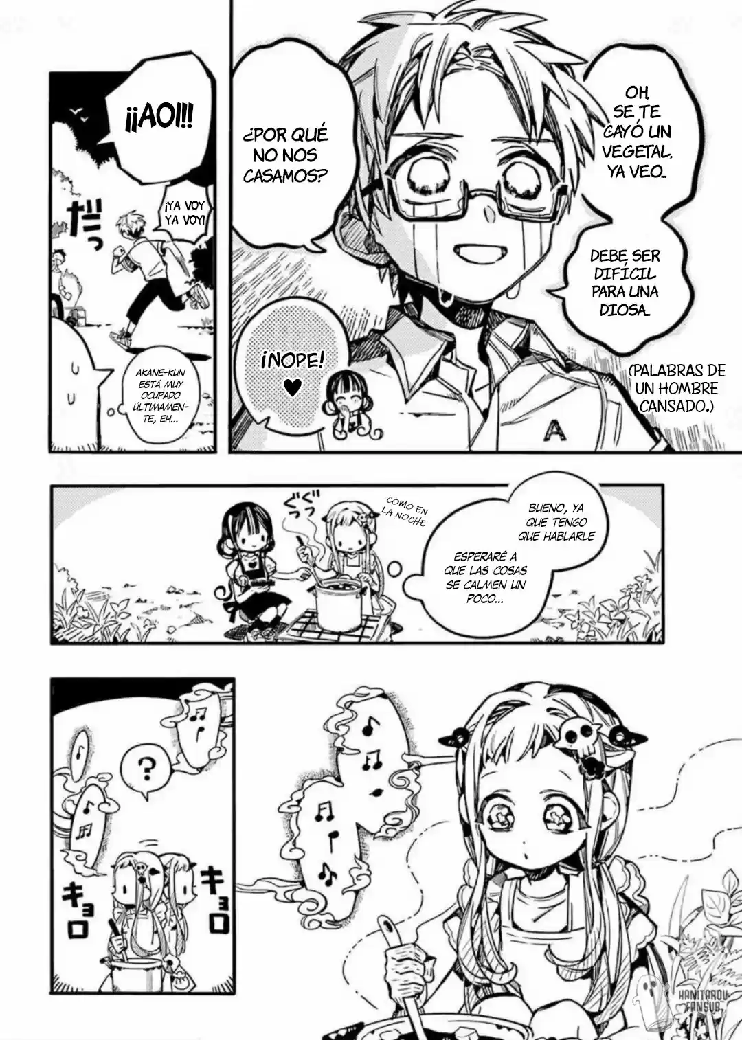 Jibaku Shounen Hanako-kun - Capítulo 60 - Página 15 - LectorTMOo
