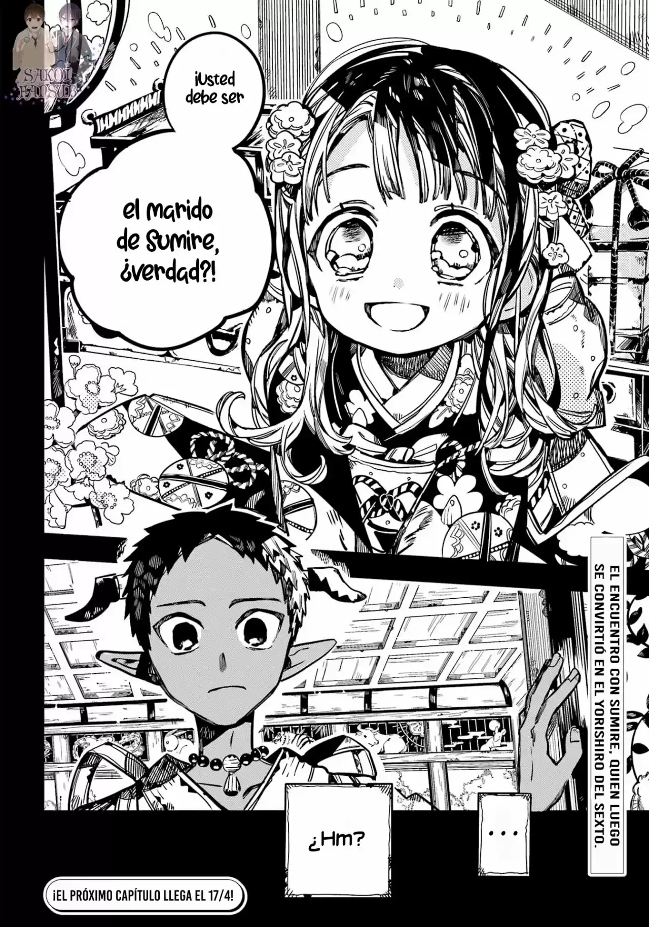 Jibaku Shounen Hanako-kun - Capítulo 88 - Página 34 - LectorTMOo