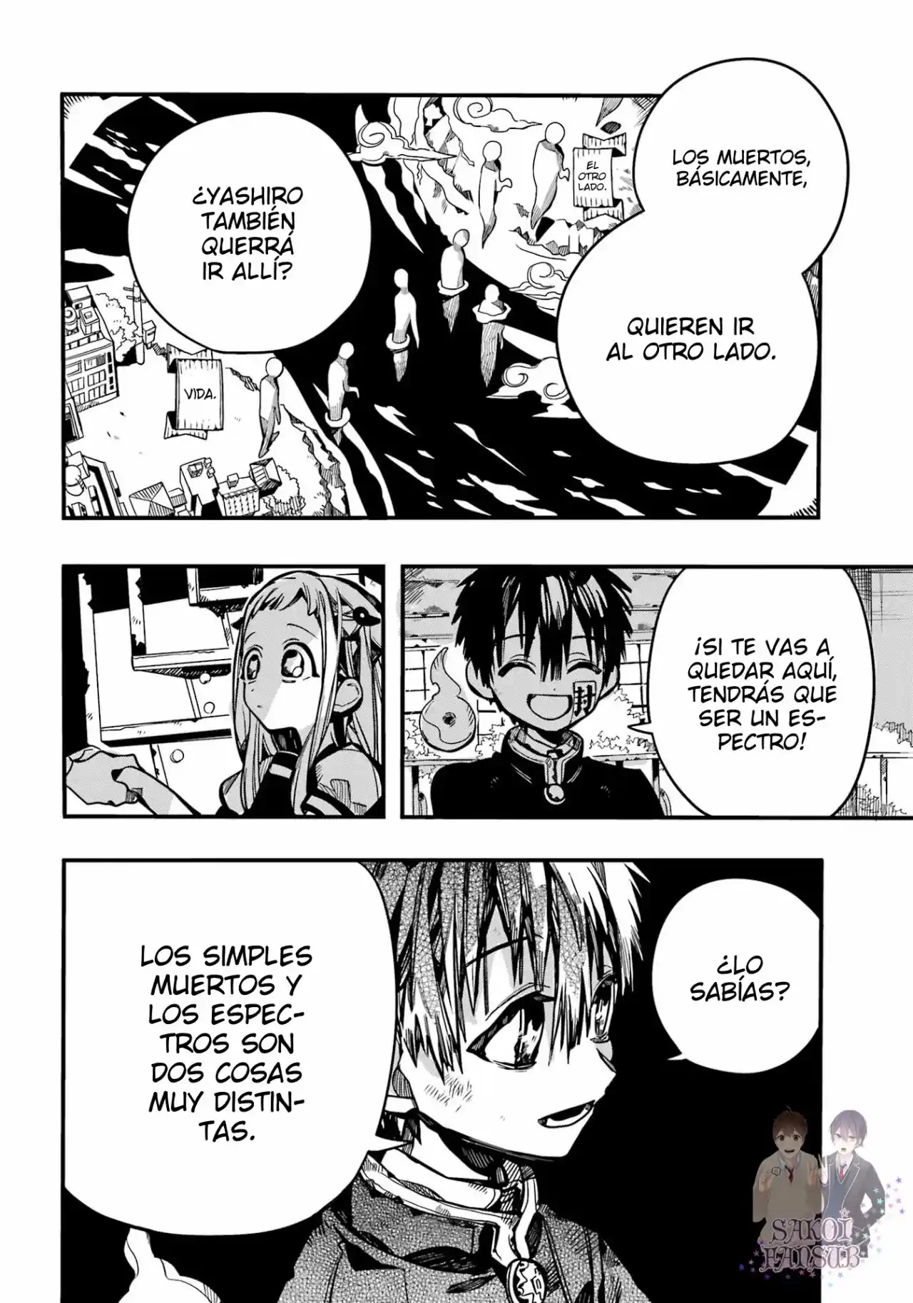 Jibaku Shounen Hanako-kun - Capítulo 91 - Página 14 - LectorTMOo