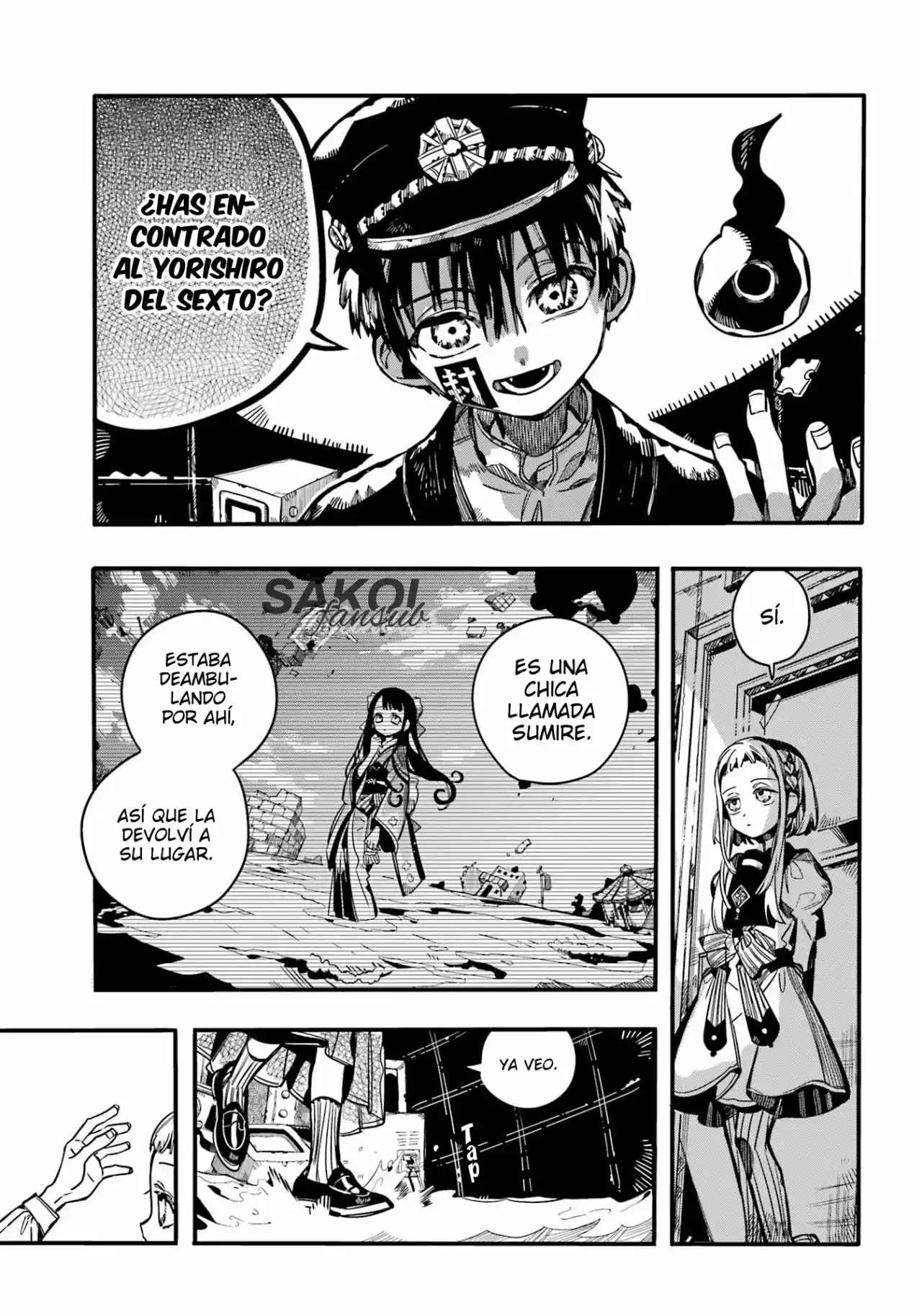 Jibaku Shounen Hanako-kun - Capítulo 92 - Página 13 - LectorTMOo