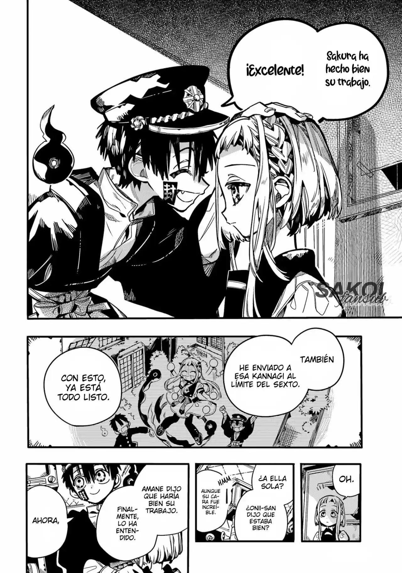 Jibaku Shounen Hanako-kun - Capítulo 92 - Página 14 - LectorTMOo