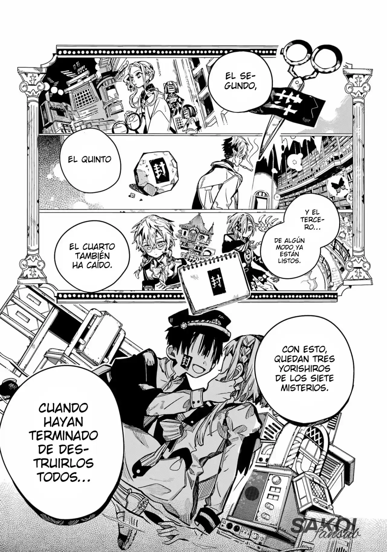 Jibaku Shounen Hanako-kun - Capítulo 92 - Página 18 - LectorTMOo
