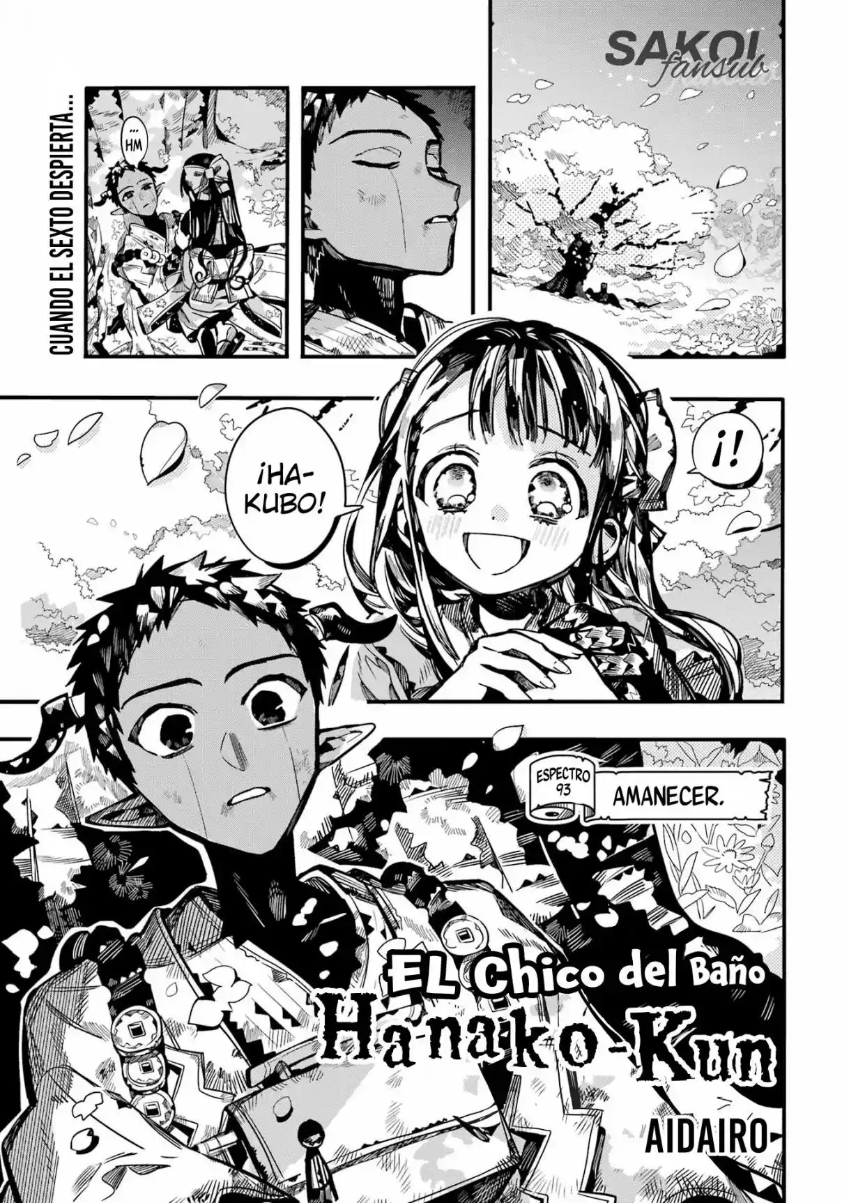 Jibaku Shounen Hanako-kun - Capítulo 93 - Página 5 - LectorTMOo