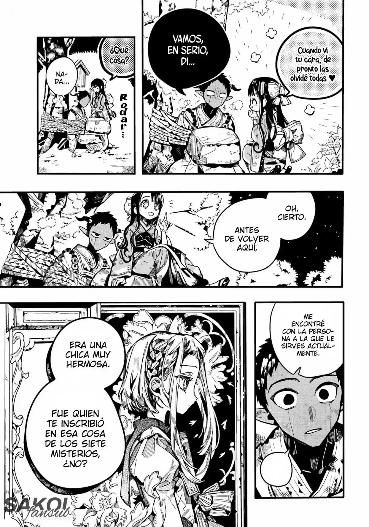 Jibaku Shounen Hanako-kun - Capítulo 93 - Página 9 - LectorTMOo