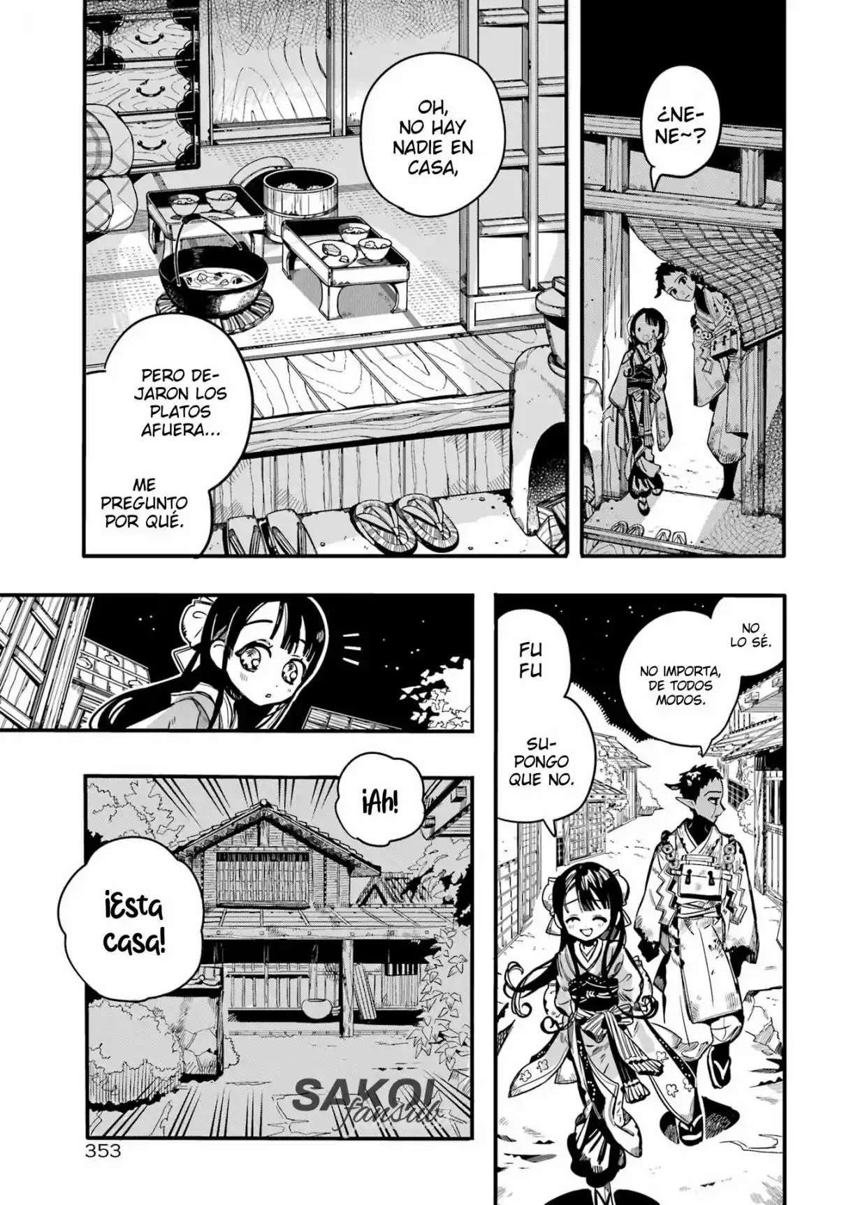 Jibaku Shounen Hanako-kun - Capítulo 93 - Página 13 - LectorTMOo