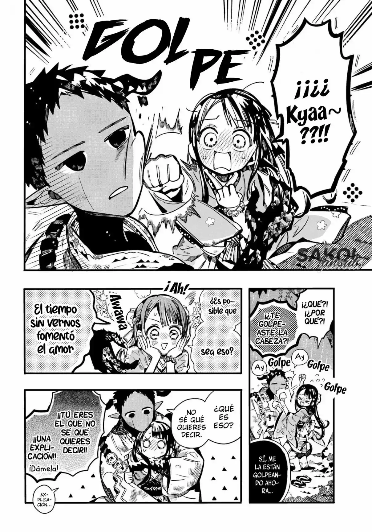 Jibaku Shounen Hanako-kun - Capítulo 94 - Página 4 - LectorTMOo