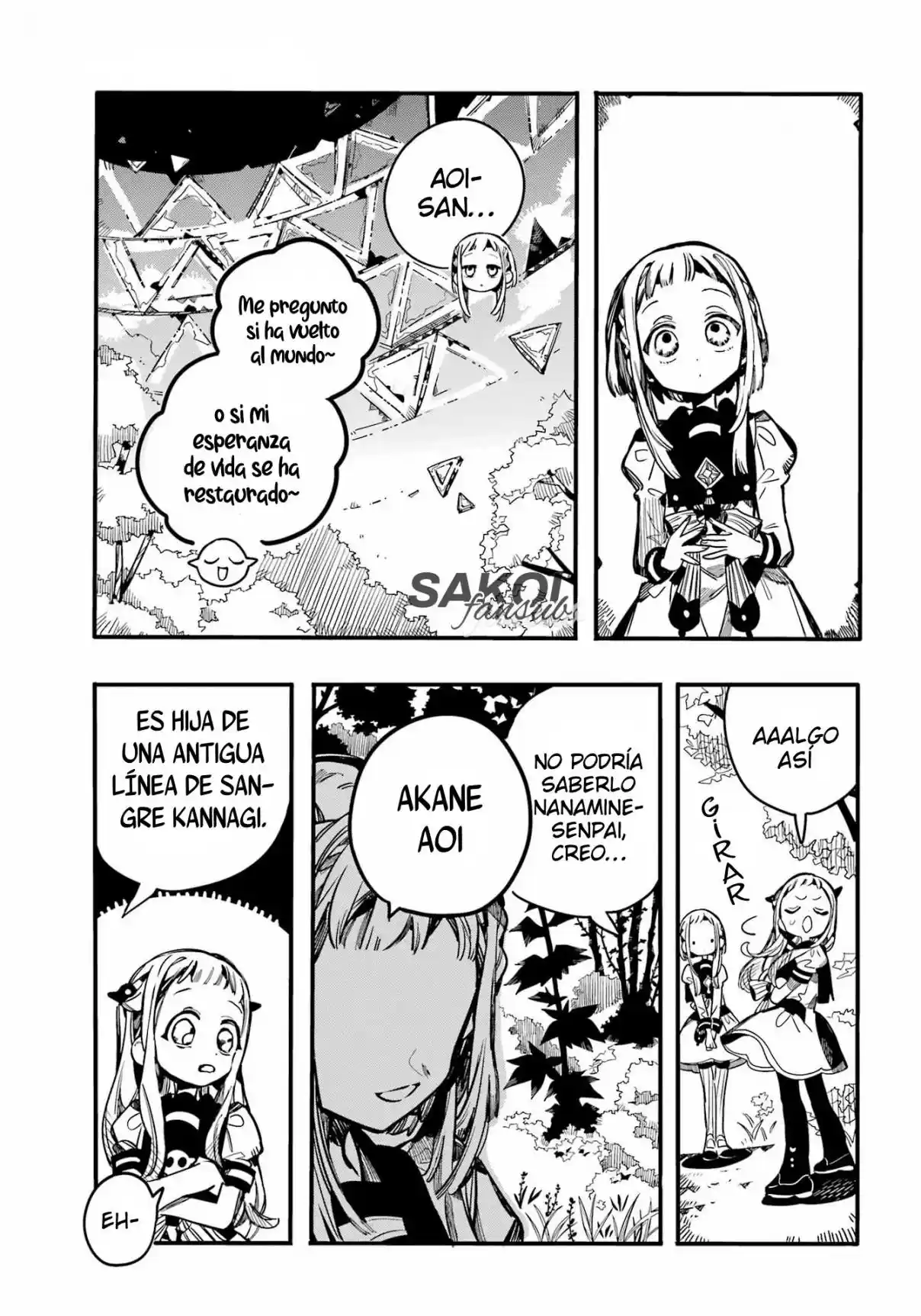 Jibaku Shounen Hanako-kun - Capítulo 95 - Página 9 - LectorTMOo