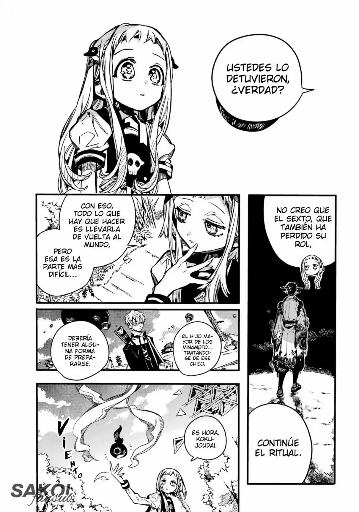 Jibaku Shounen Hanako-kun - Capítulo 95 - Página 11 - LectorTMOo
